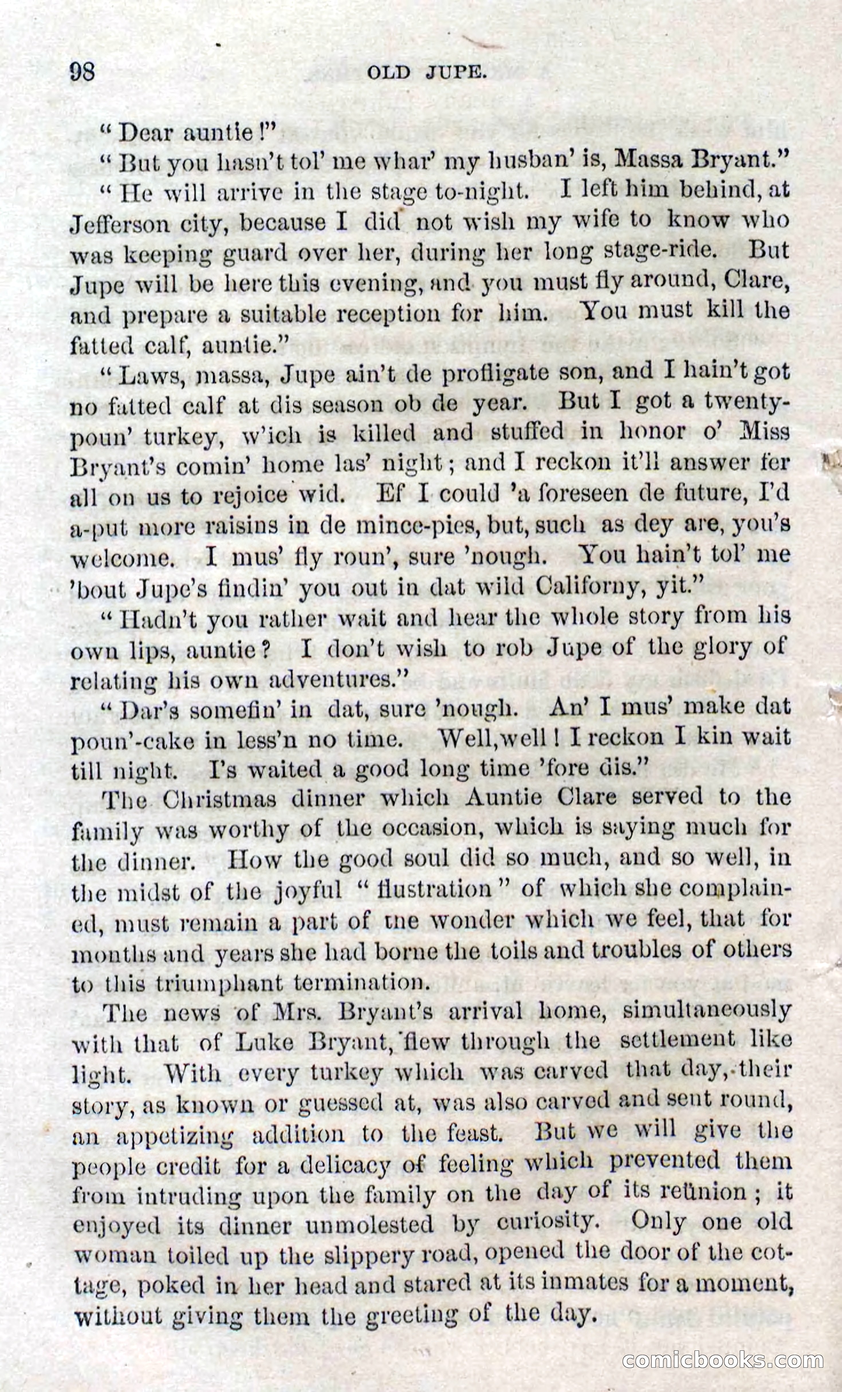 Beadle's Dime Novels No. 126: Old Jupe — page 96 of 100
