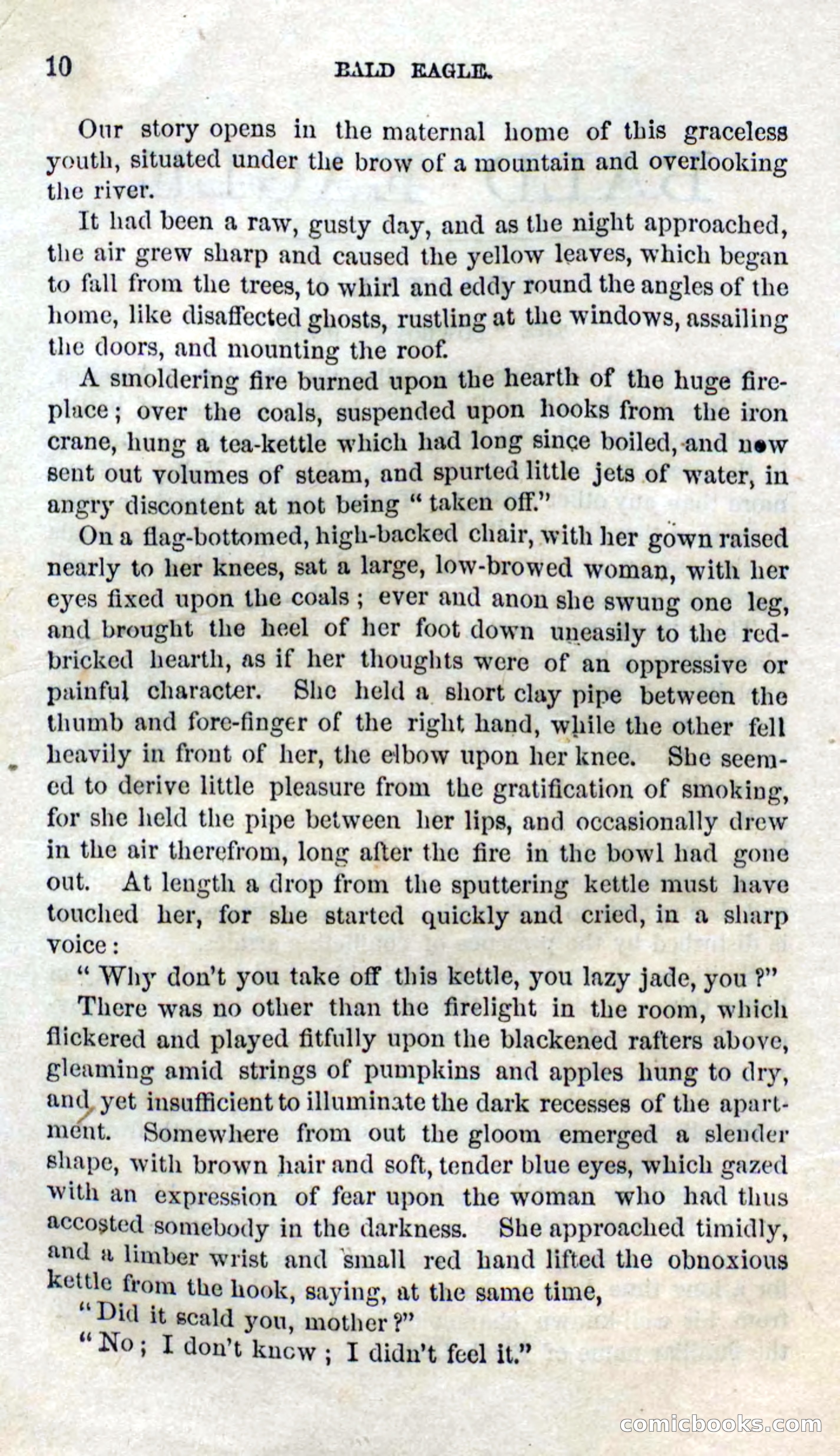 Beadle's Dime Novels No. 127: Bald Eagle — page 8 of 100