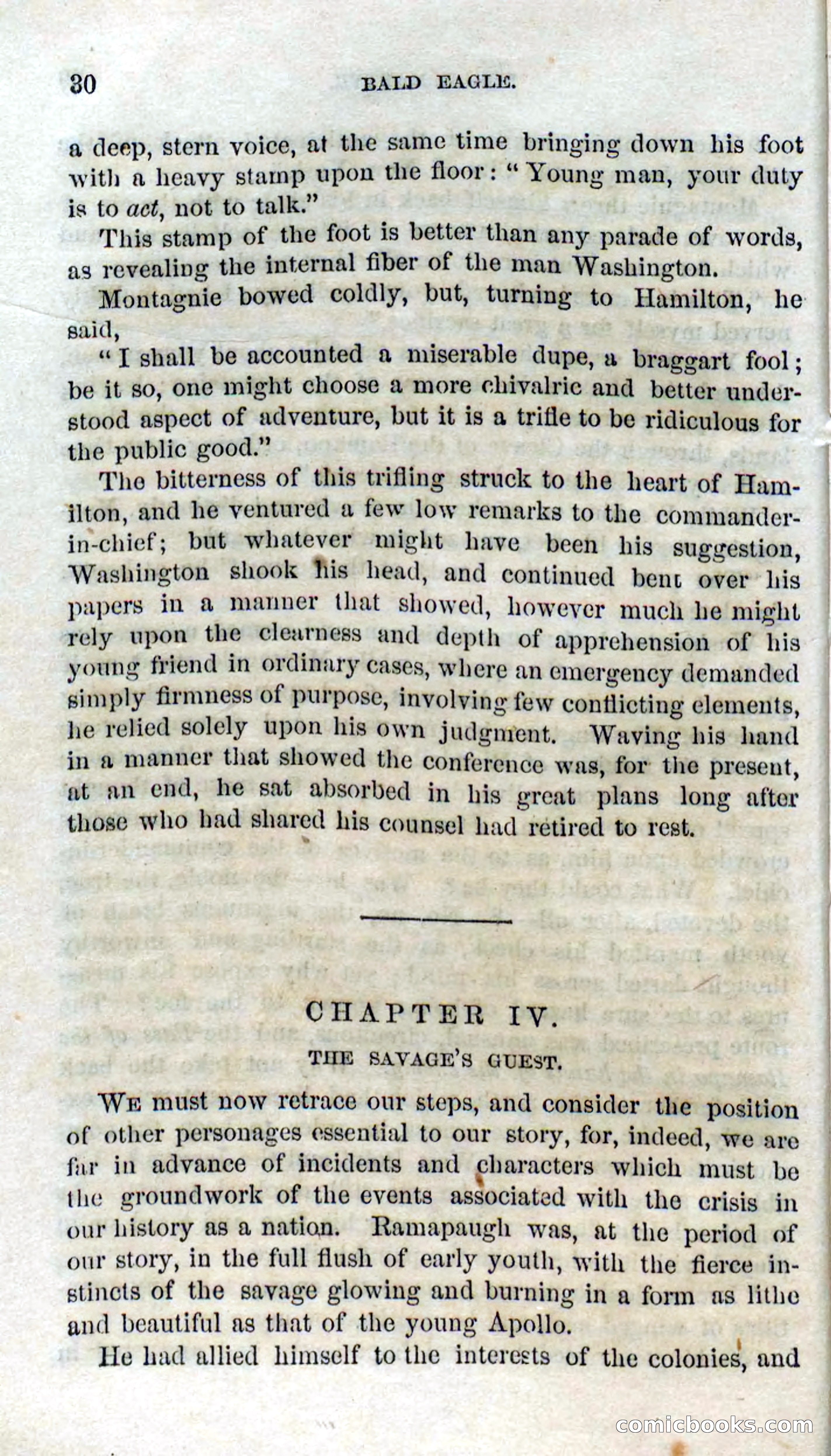 Beadle's Dime Novels No. 127: Bald Eagle — page 28 of 100
