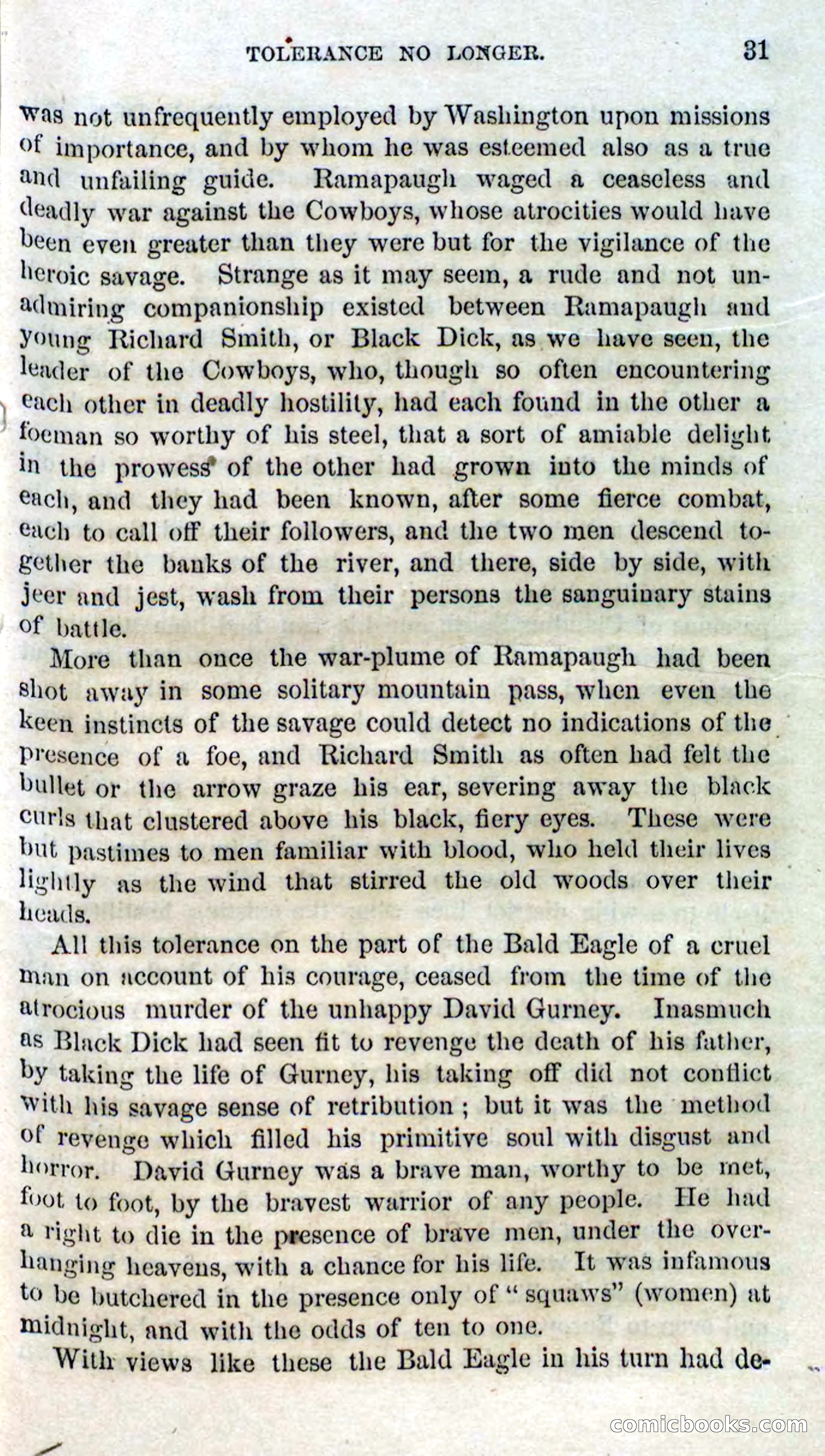 Beadle's Dime Novels No. 127: Bald Eagle — page 29 of 100
