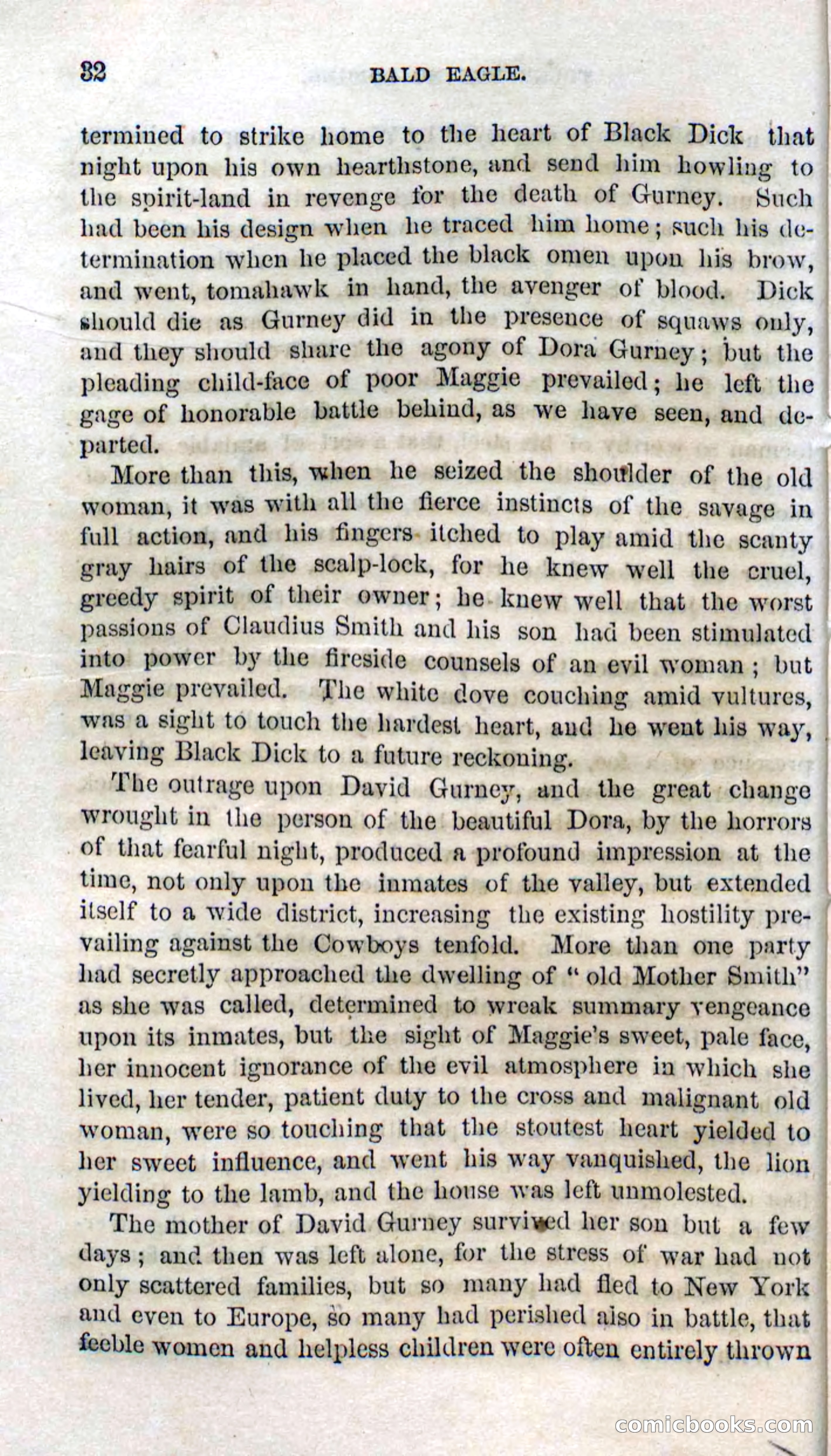 Beadle's Dime Novels No. 127: Bald Eagle — page 30 of 100