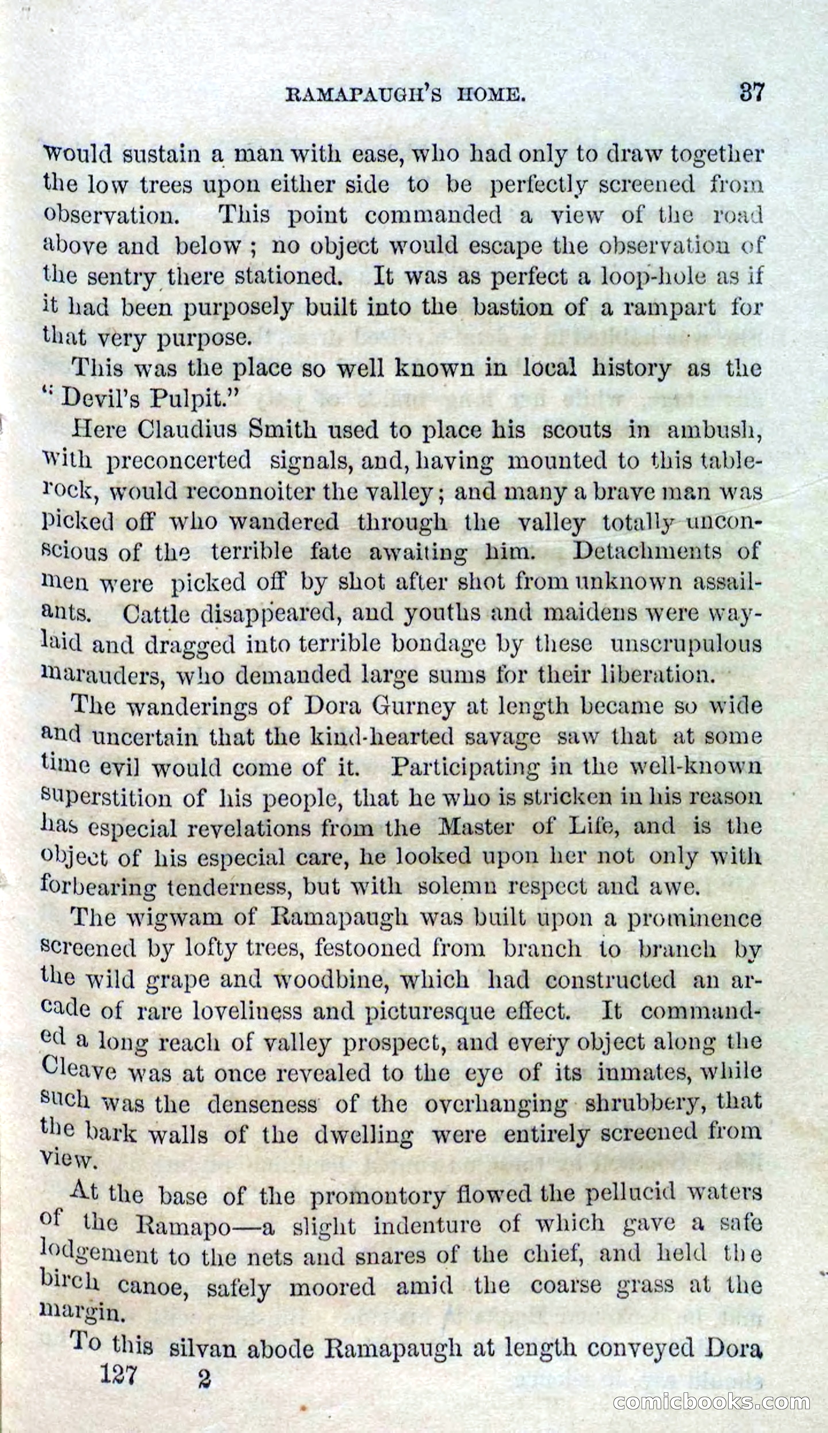 Beadle's Dime Novels No. 127: Bald Eagle — page 35 of 100