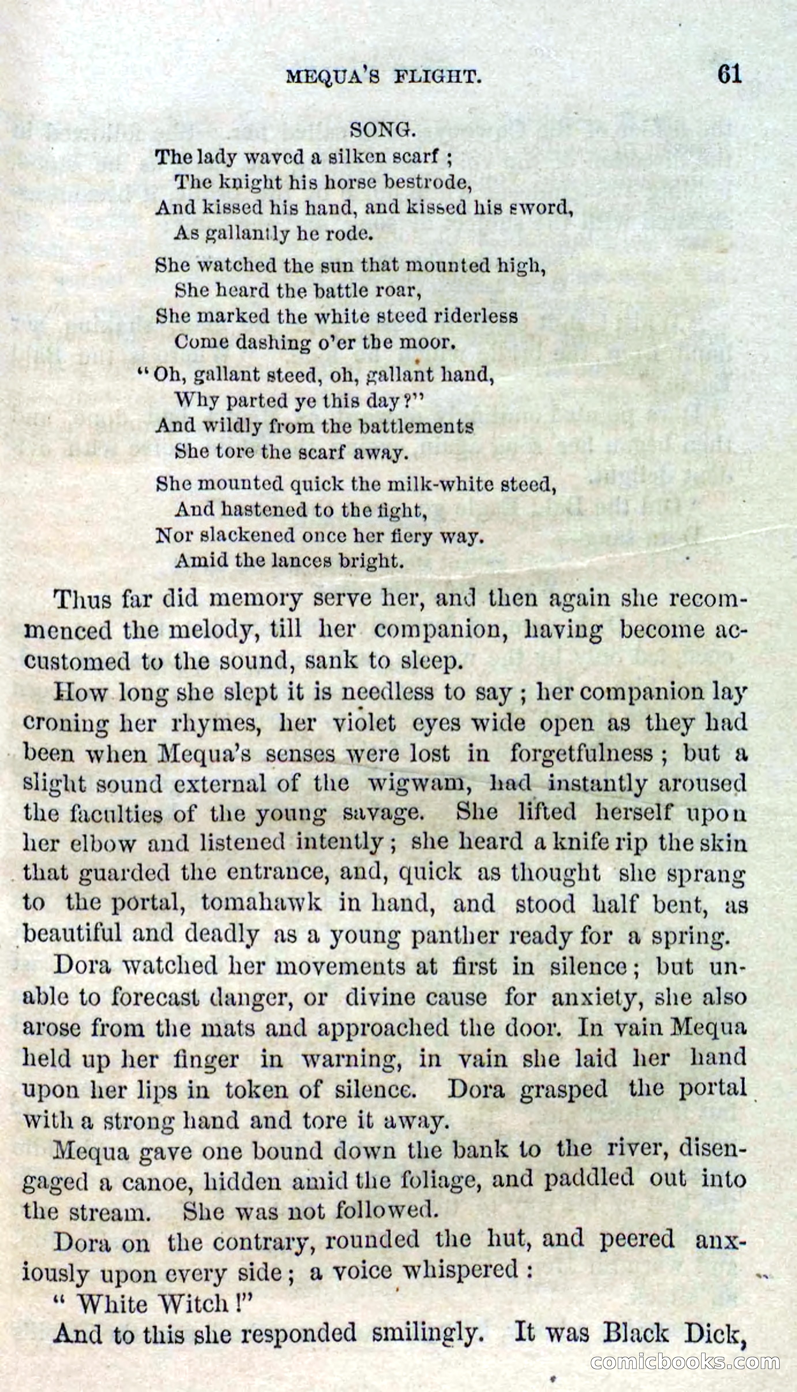 Beadle's Dime Novels No. 127: Bald Eagle — page 59 of 100