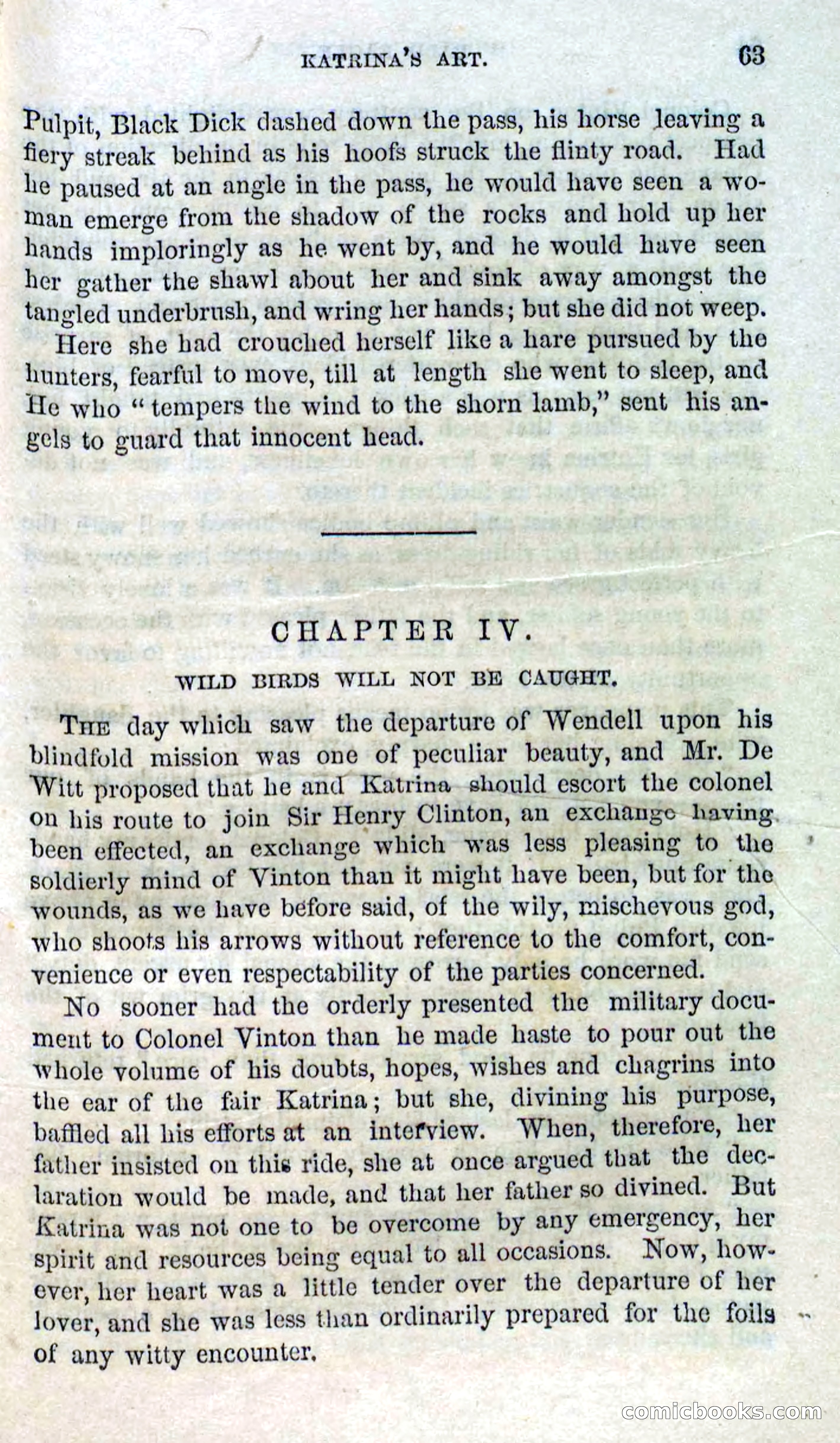 Beadle's Dime Novels No. 127: Bald Eagle — page 61 of 100