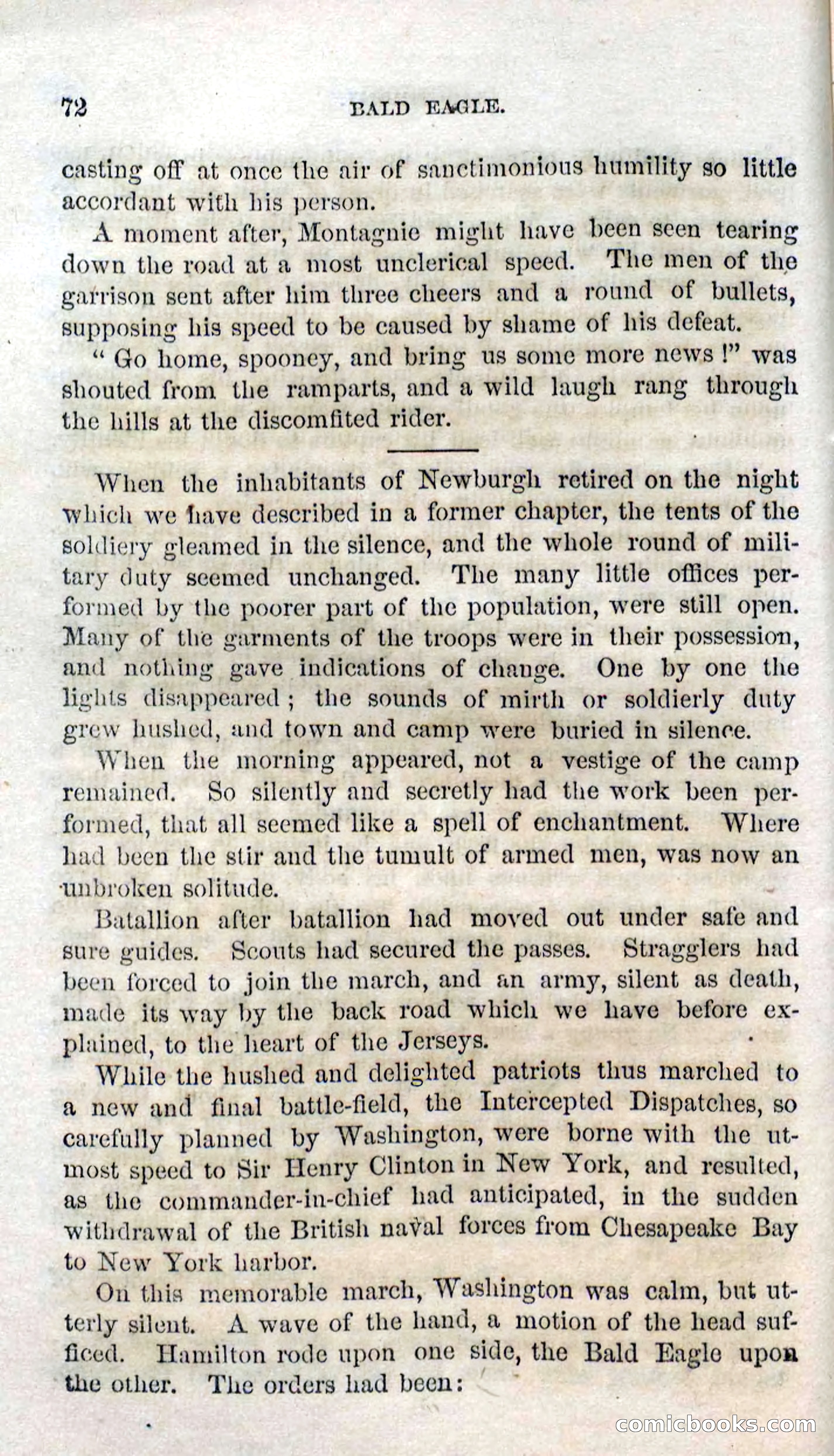 Beadle's Dime Novels No. 127: Bald Eagle — page 70 of 100