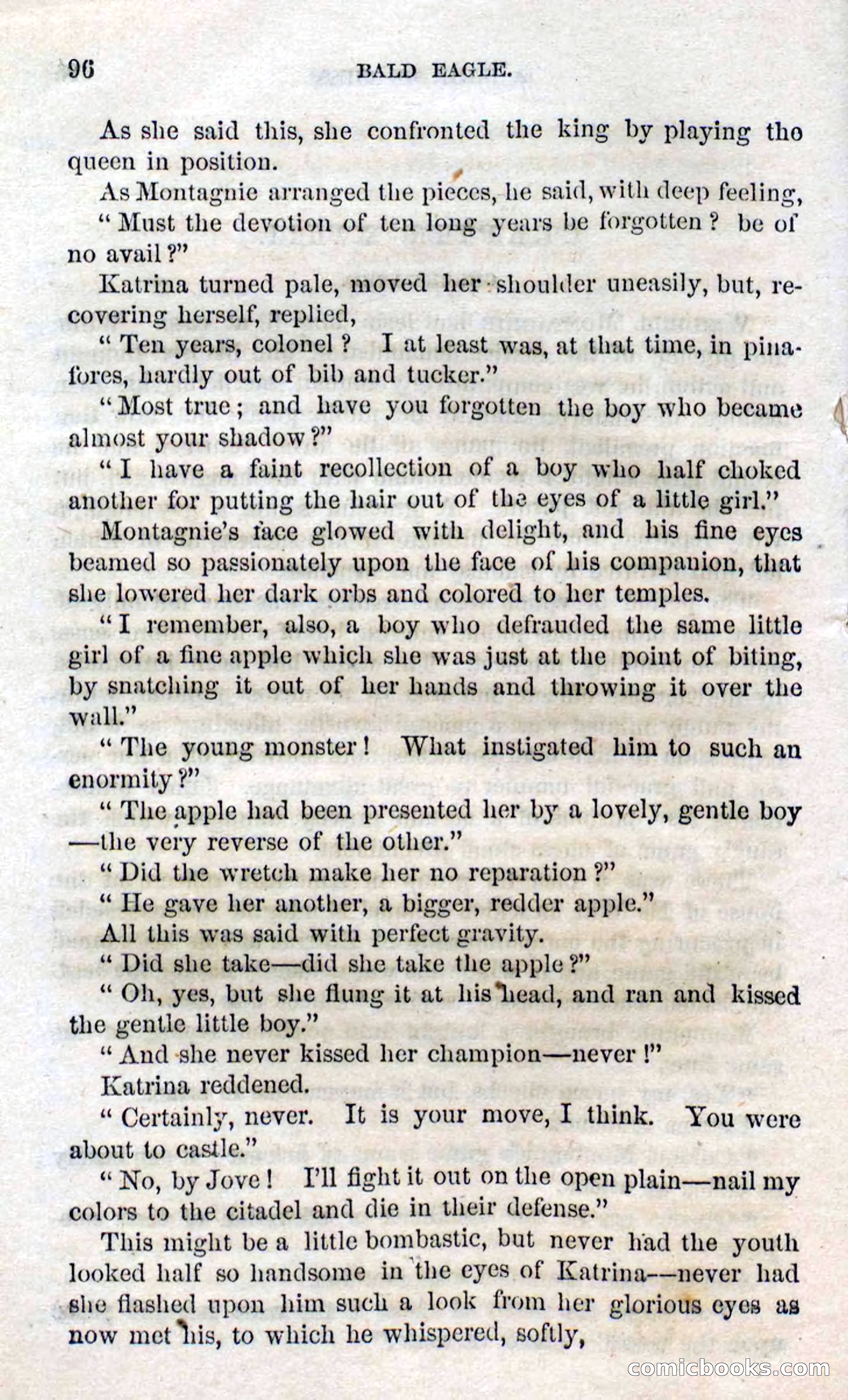 Beadle's Dime Novels No. 127: Bald Eagle — page 94 of 100