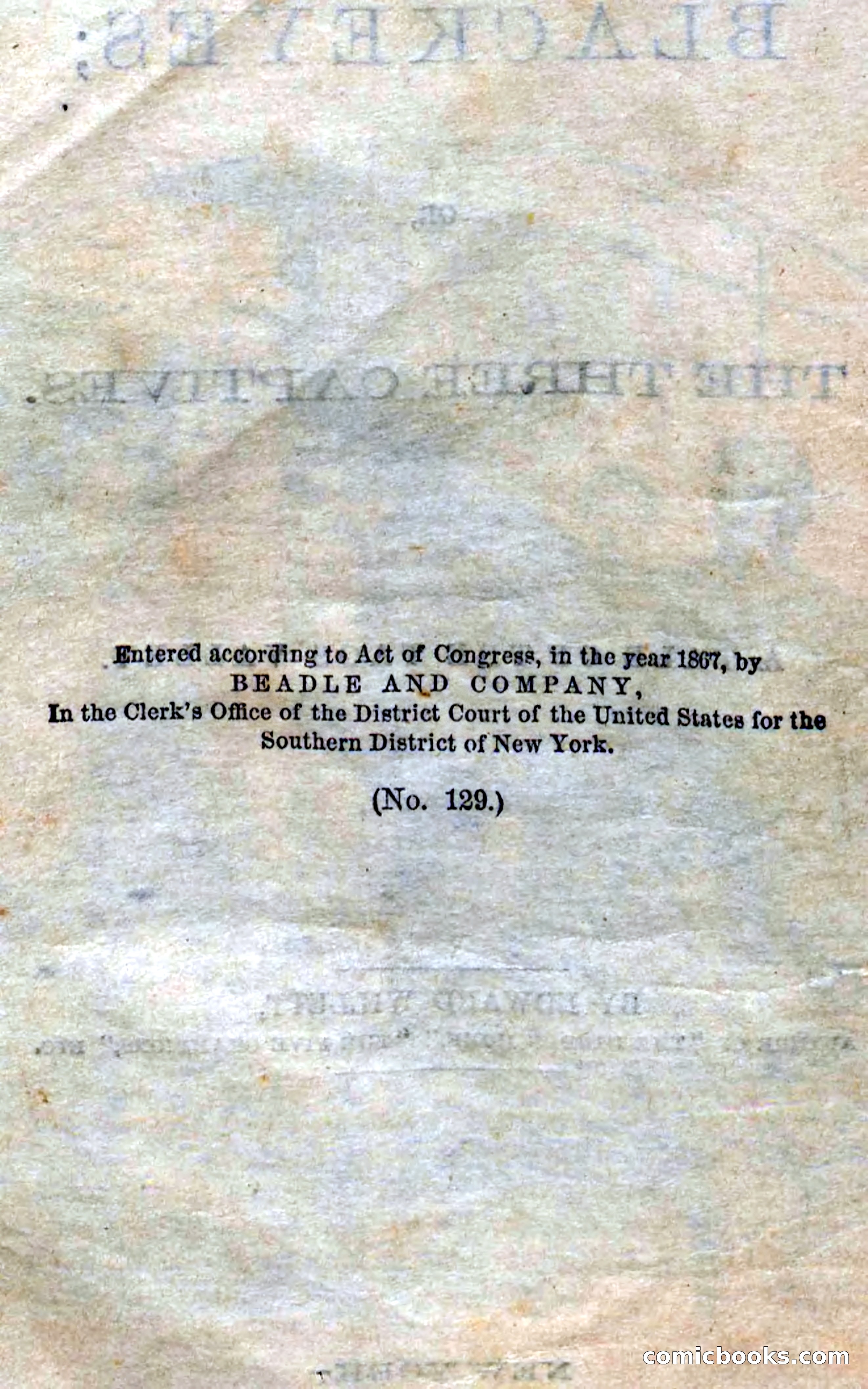 Beadle's Dime Novels No. 119: Blackeyes — page 6 of 100