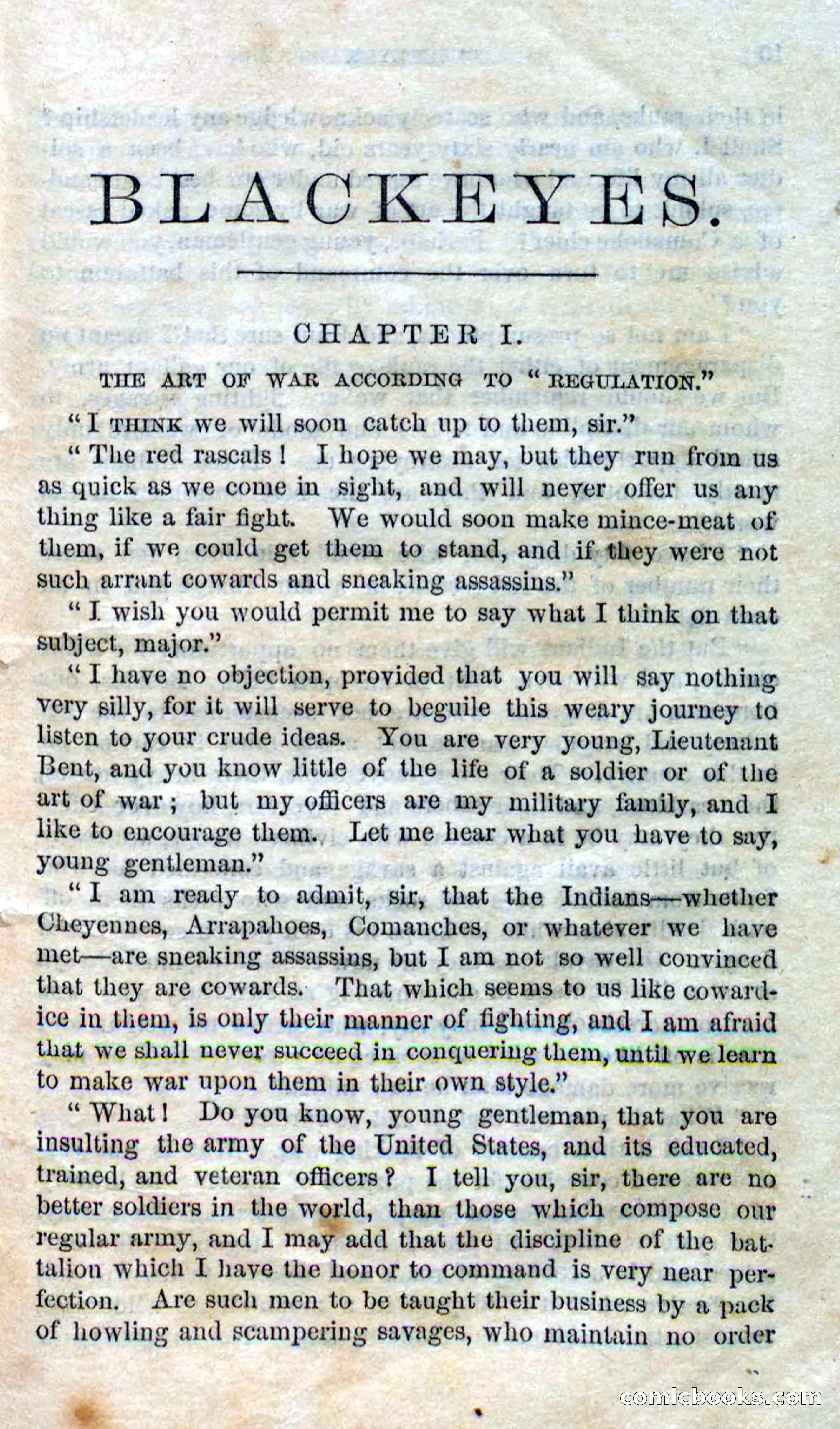 Beadle's Dime Novels No. 119: Blackeyes — page 7 of 100