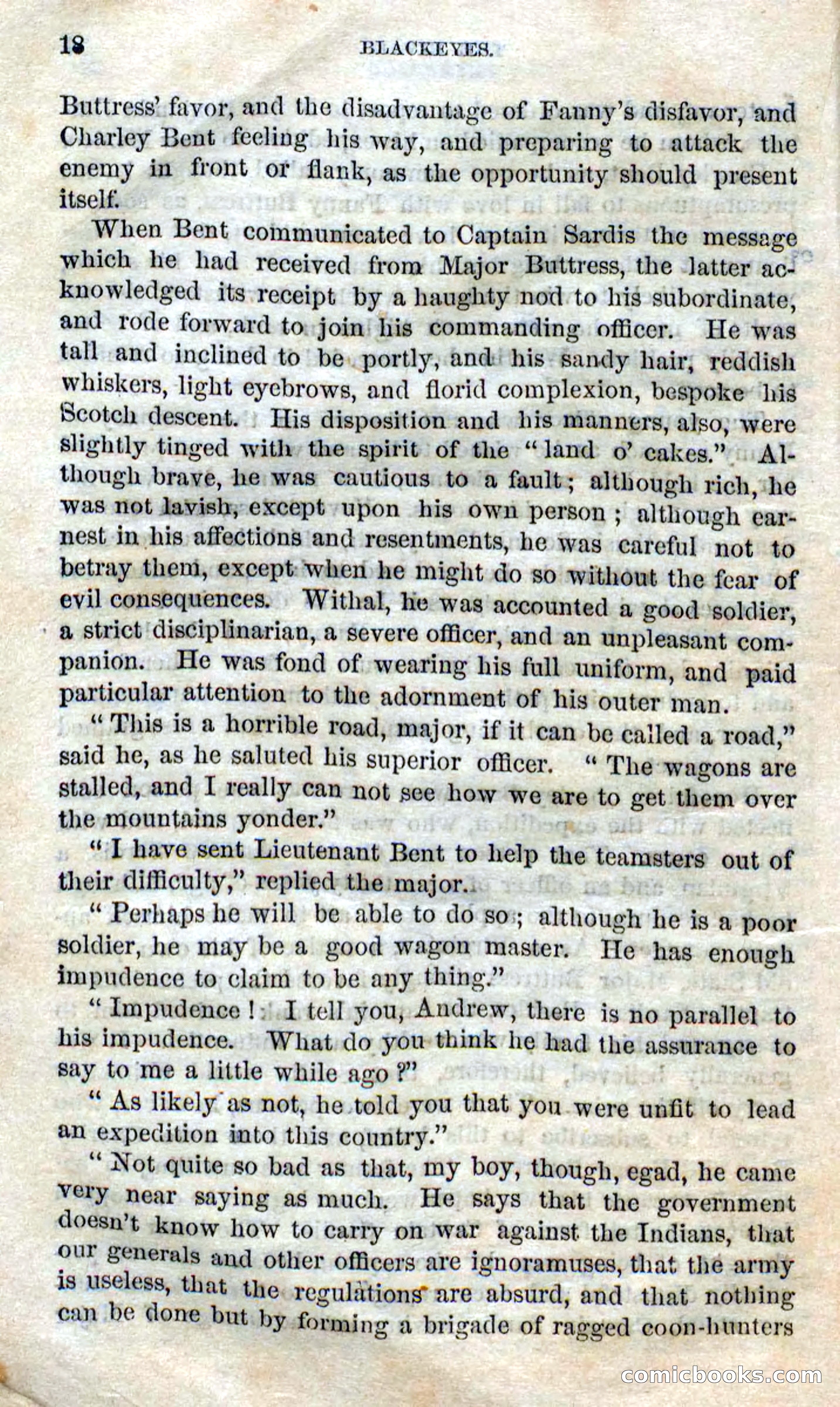 Beadle's Dime Novels No. 119: Blackeyes — page 16 of 100
