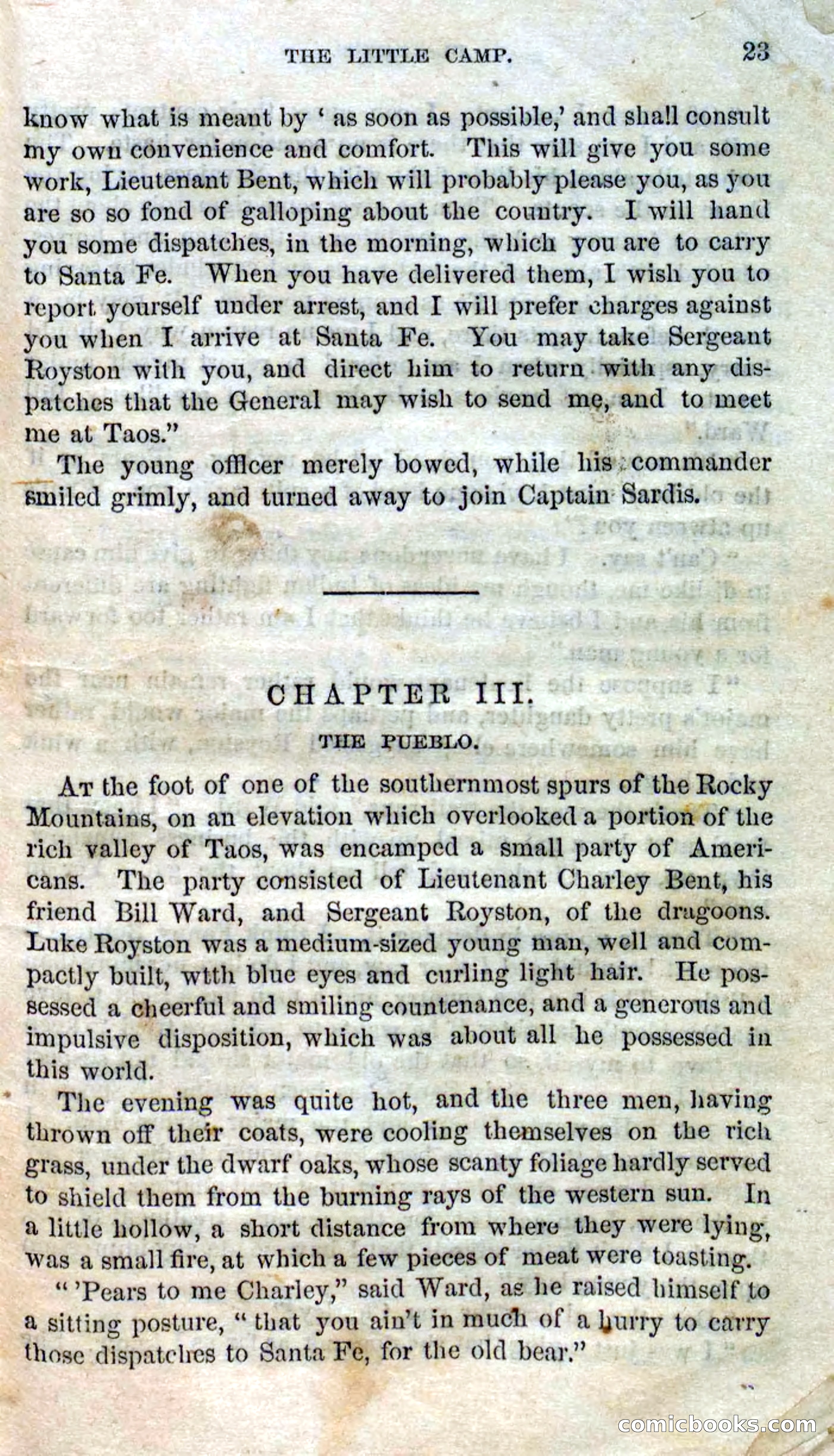 Beadle's Dime Novels No. 119: Blackeyes — page 21 of 100