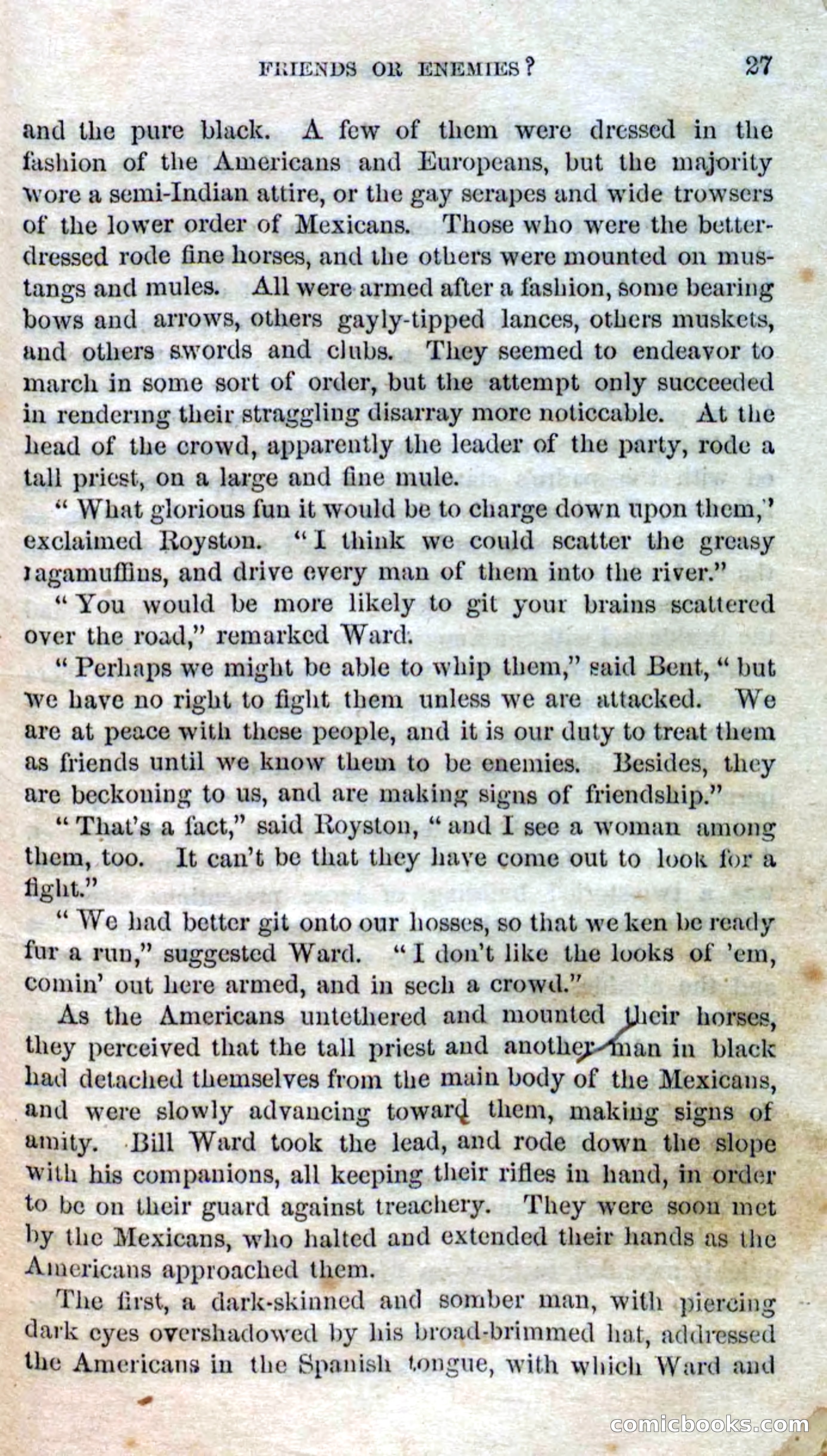Beadle's Dime Novels No. 119: Blackeyes — page 25 of 100