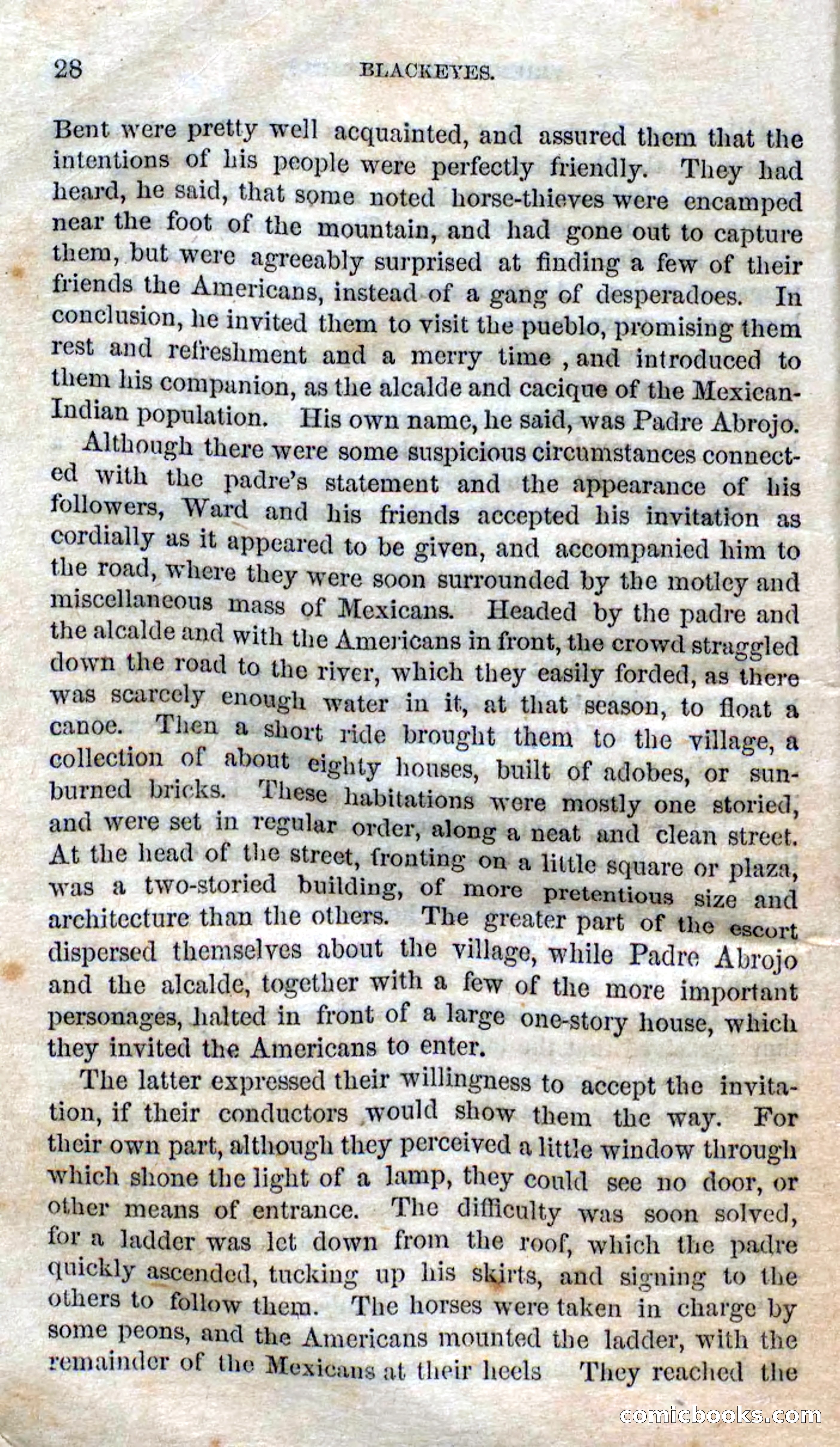 Beadle's Dime Novels No. 119: Blackeyes — page 26 of 100