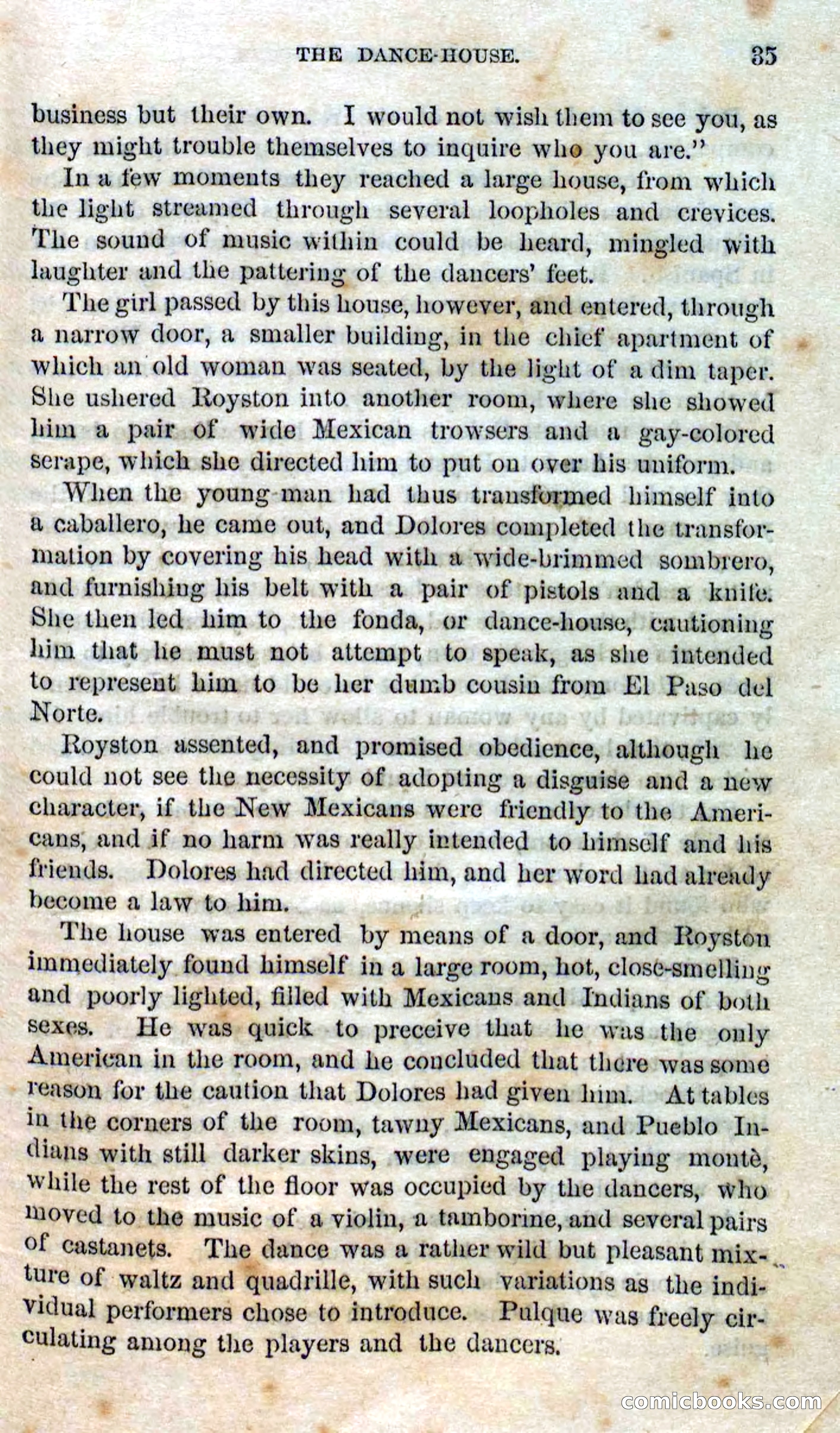 Beadle's Dime Novels No. 119: Blackeyes — page 33 of 100