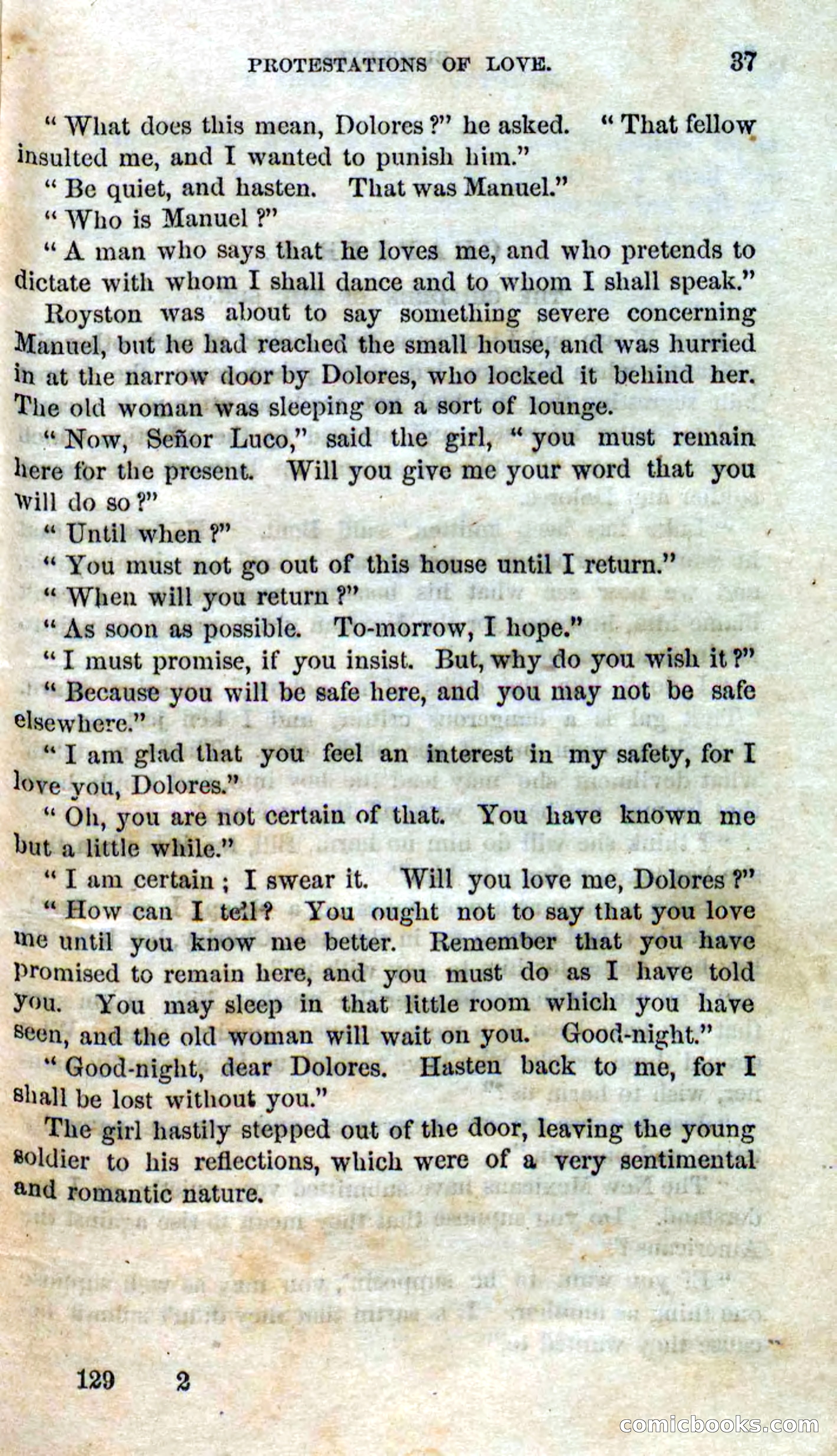 Beadle's Dime Novels No. 119: Blackeyes — page 35 of 100