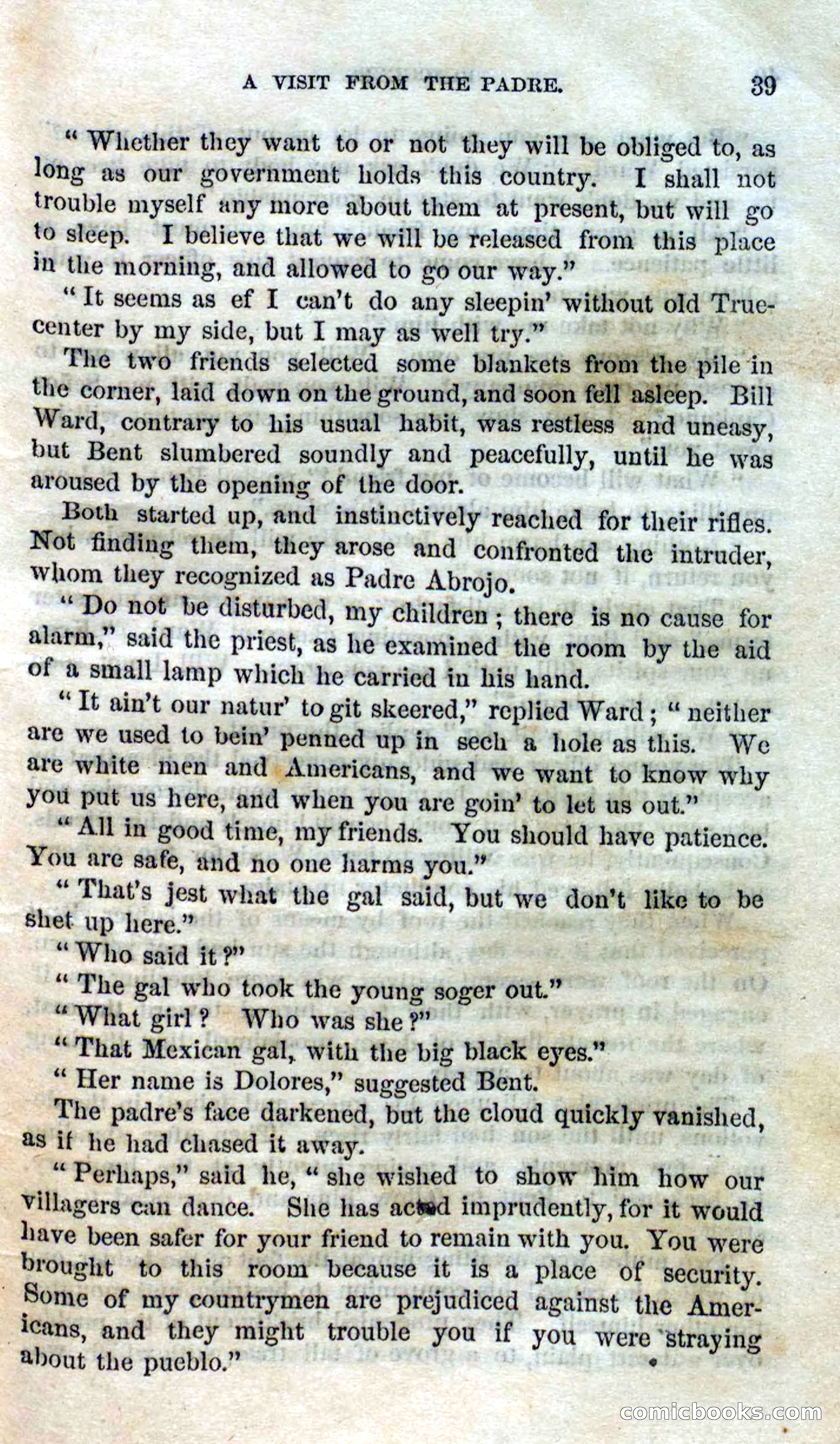 Beadle's Dime Novels No. 119: Blackeyes — page 37 of 100