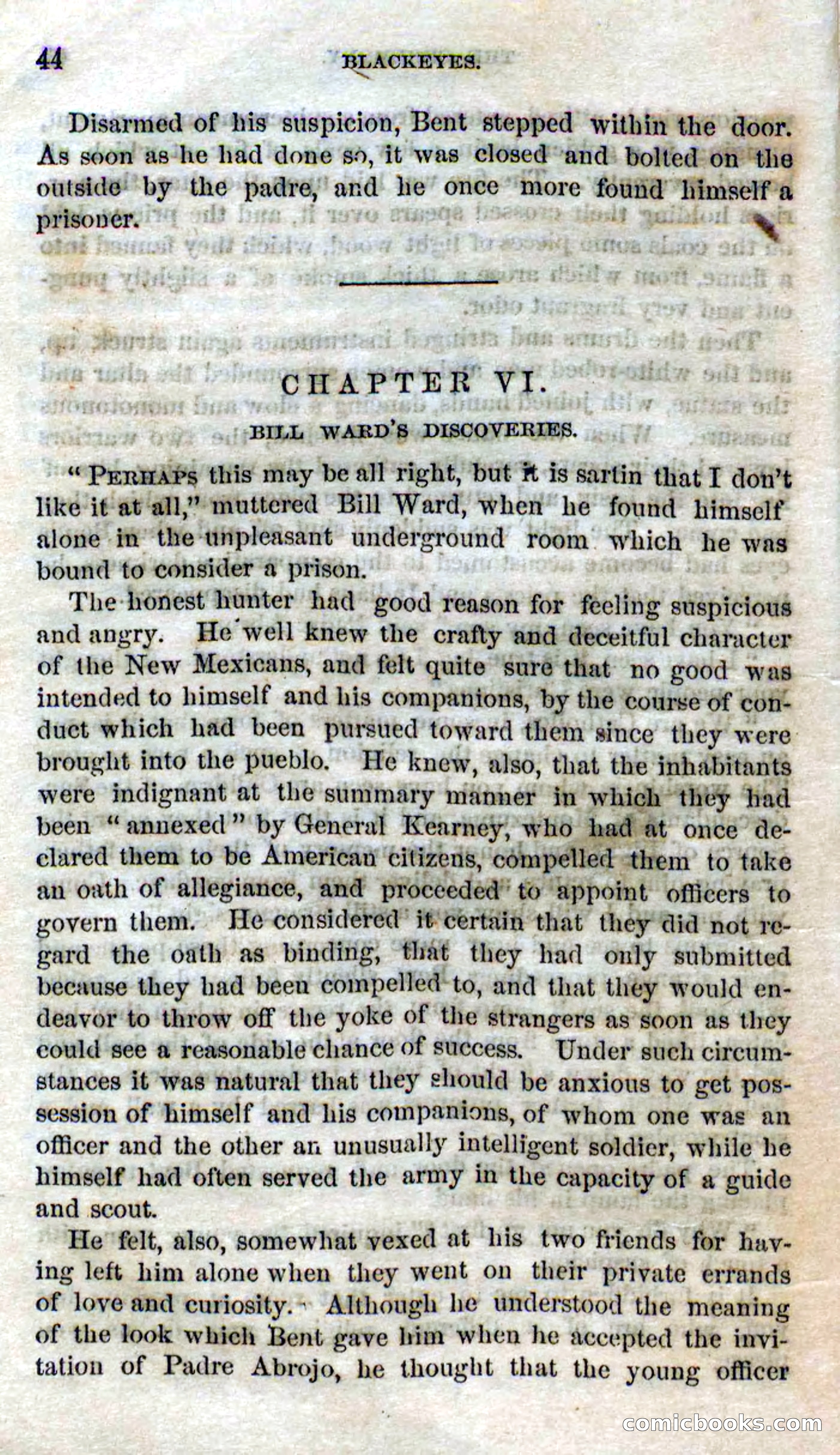 Beadle's Dime Novels No. 119: Blackeyes — page 42 of 100