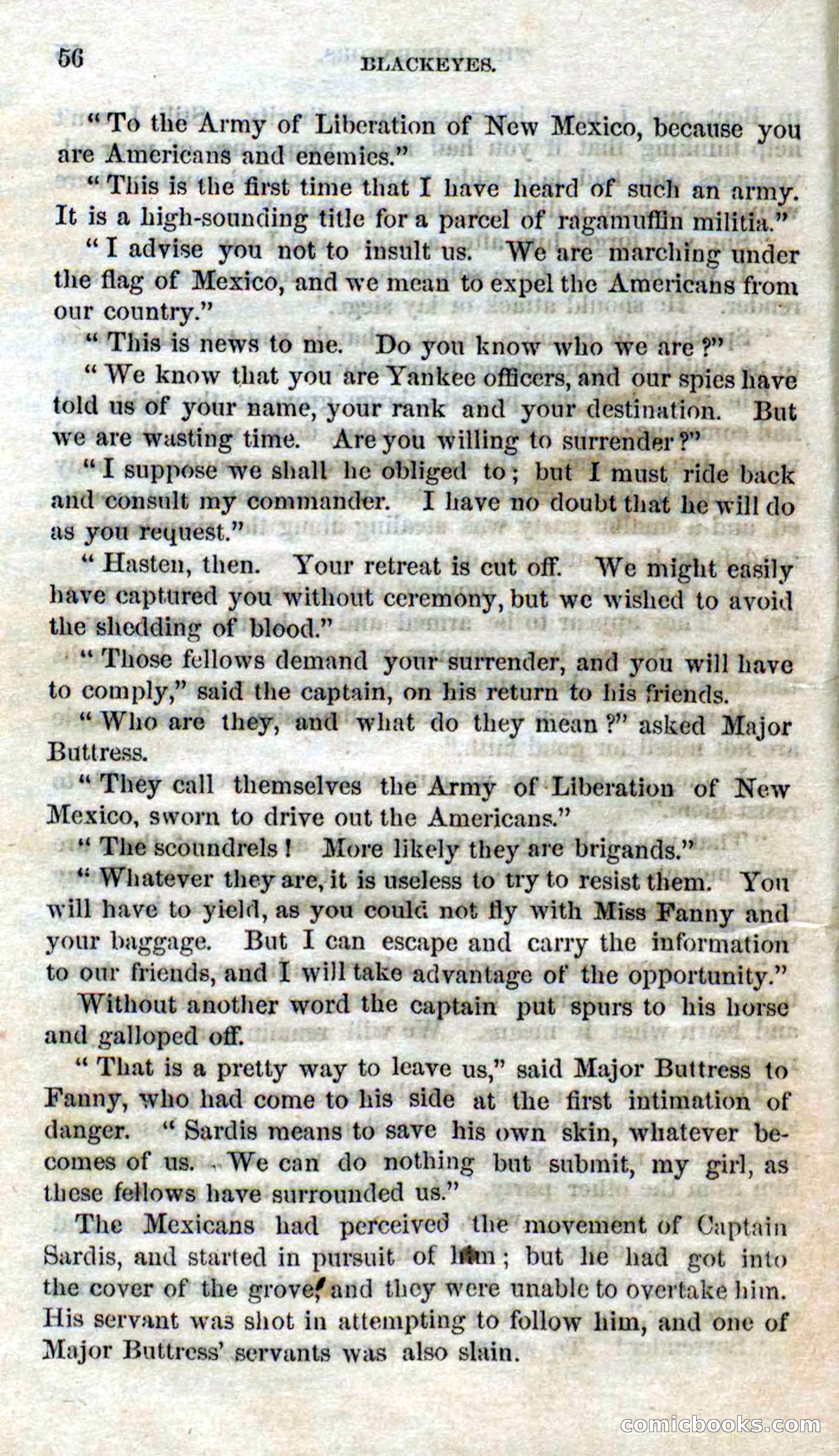 Beadle's Dime Novels No. 119: Blackeyes — page 54 of 100
