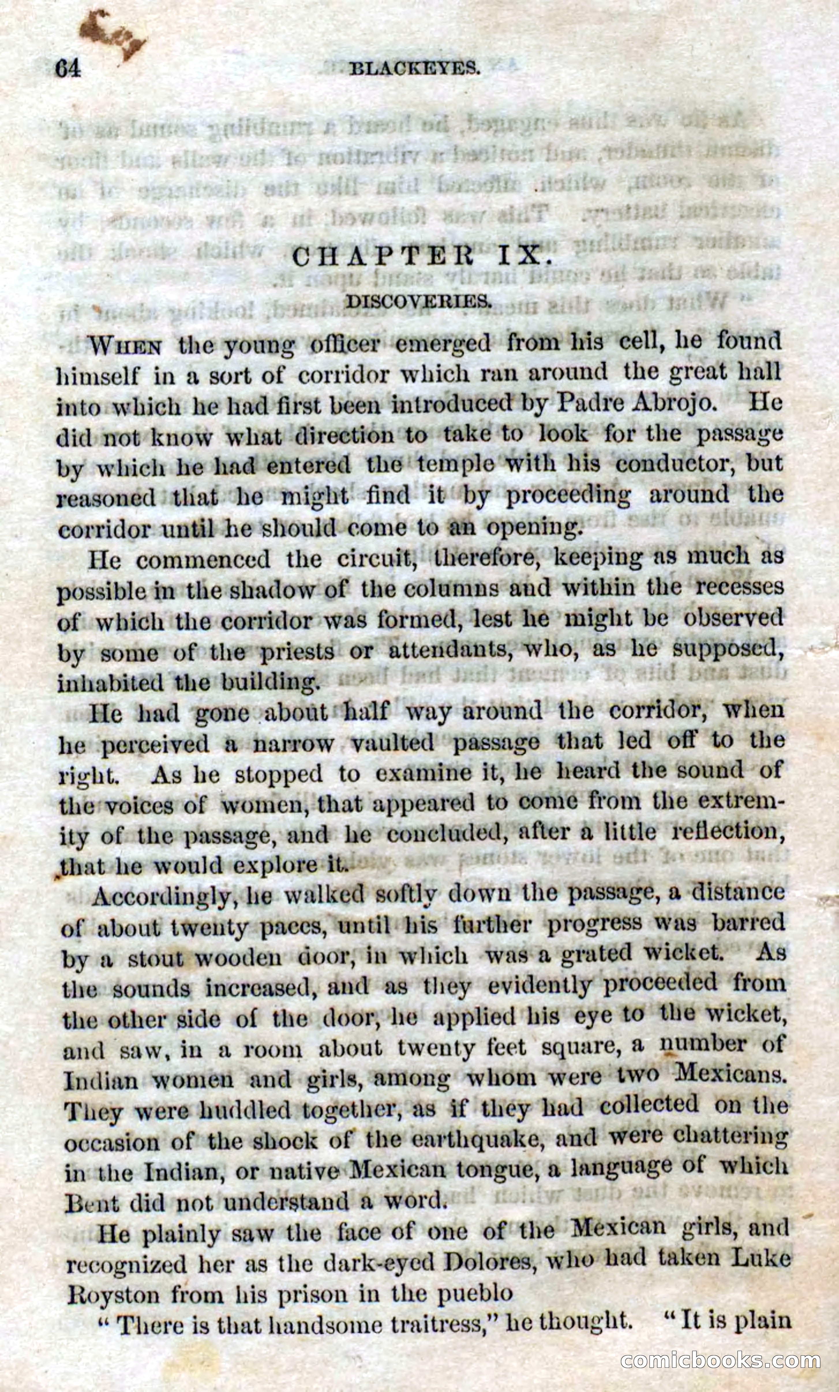Beadle's Dime Novels No. 119: Blackeyes — page 62 of 100