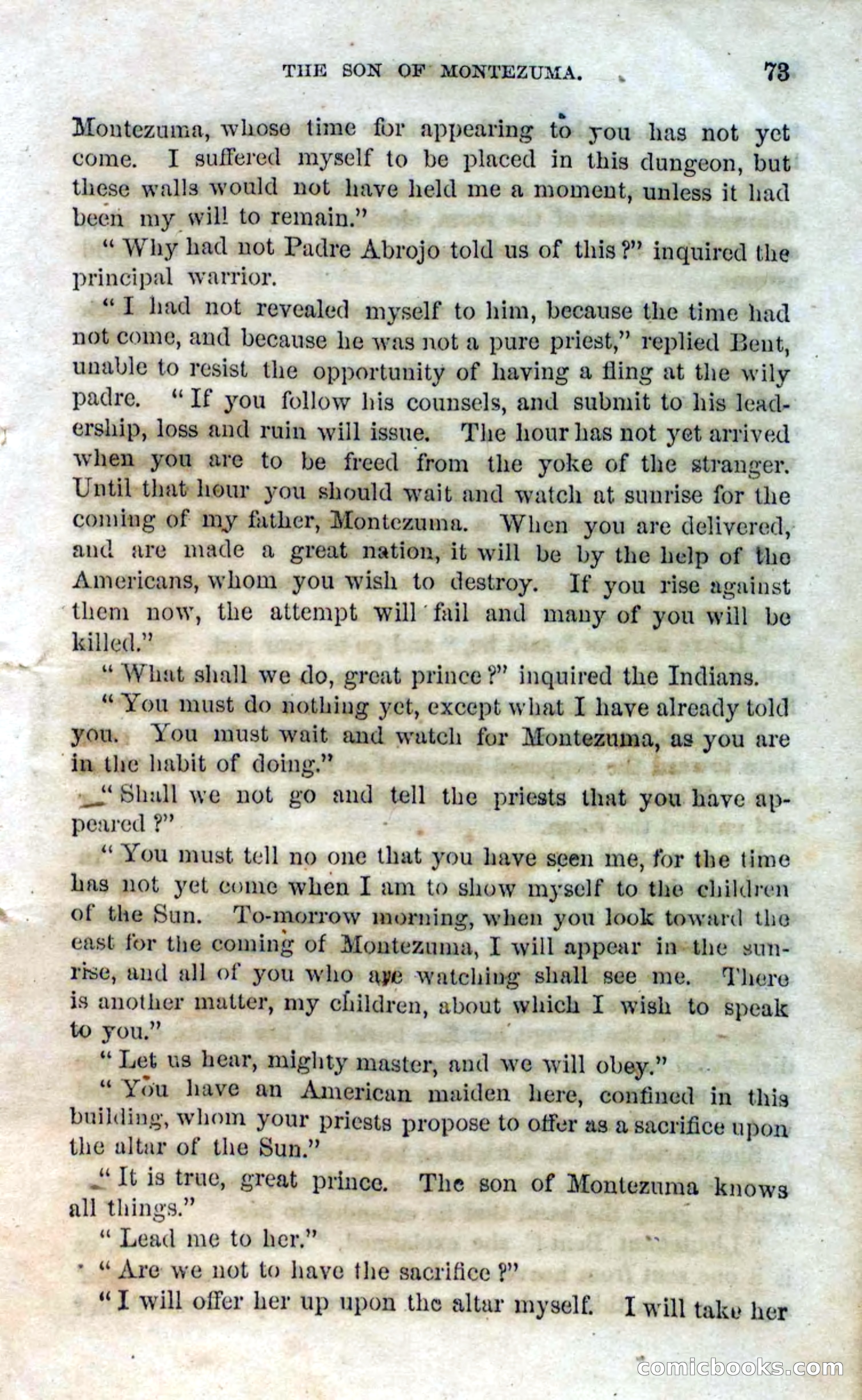 Beadle's Dime Novels No. 119: Blackeyes — page 71 of 100