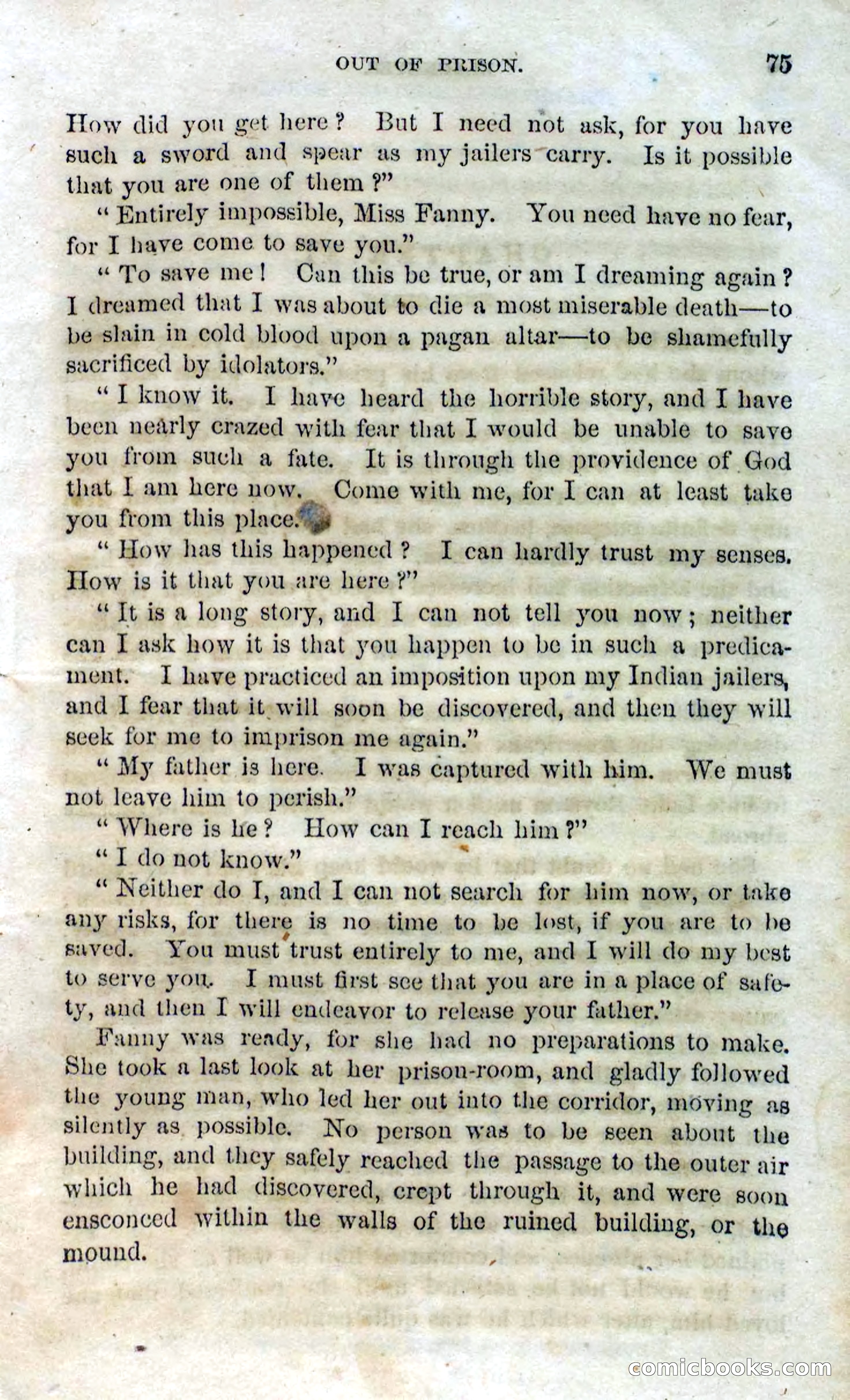 Beadle's Dime Novels No. 119: Blackeyes — page 73 of 100