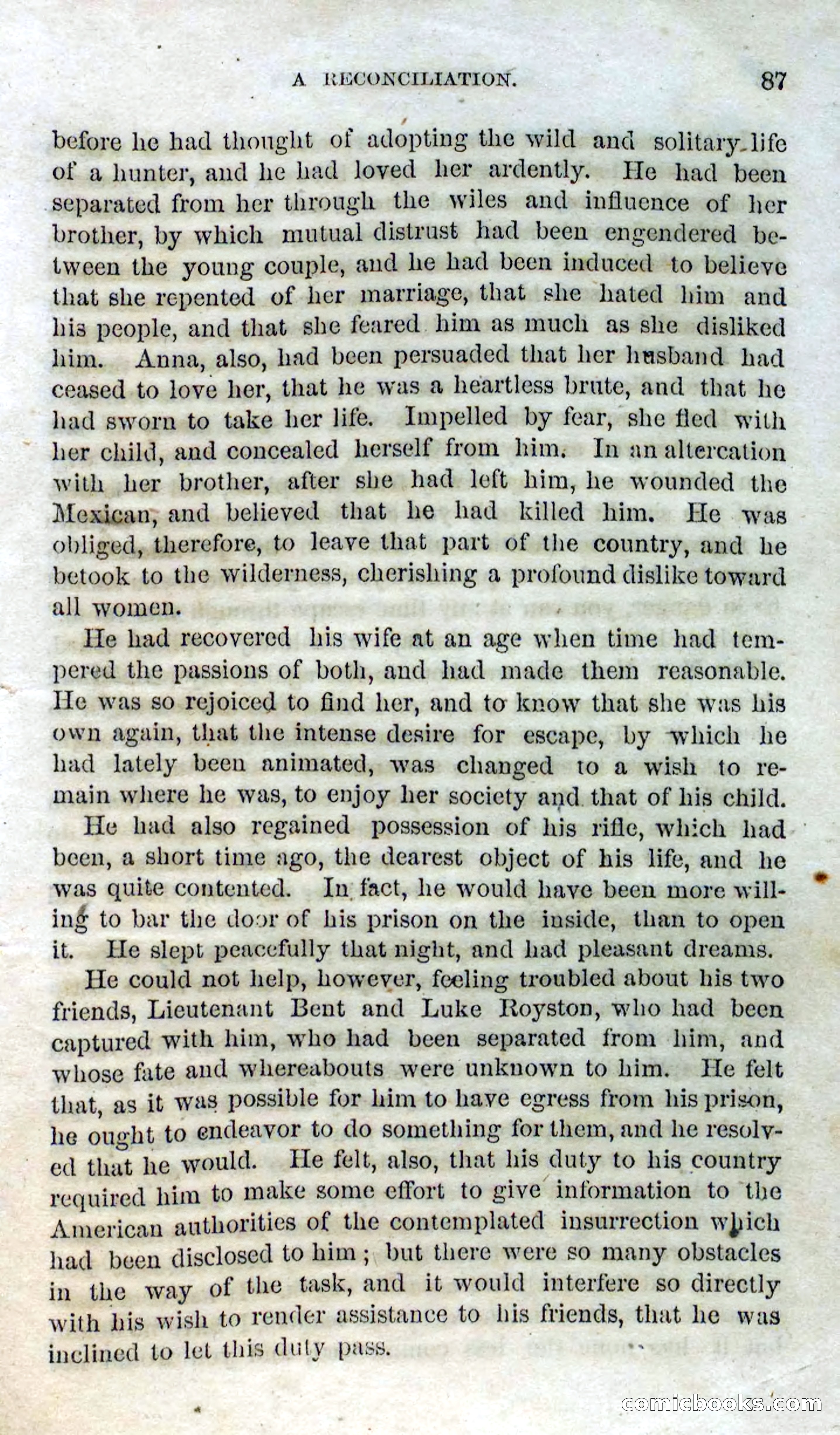 Beadle's Dime Novels No. 119: Blackeyes — page 85 of 100