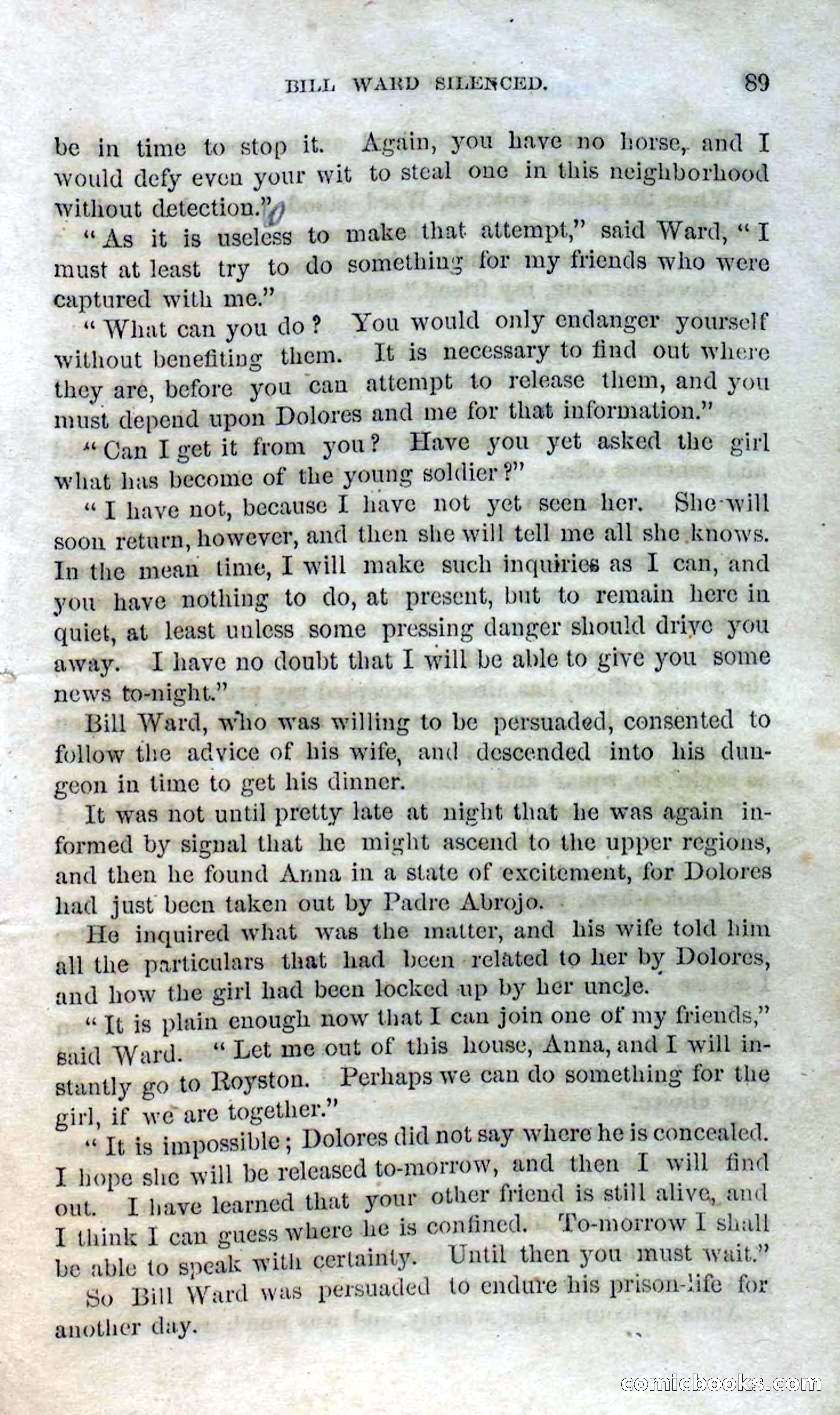 Beadle's Dime Novels No. 119: Blackeyes — page 87 of 100