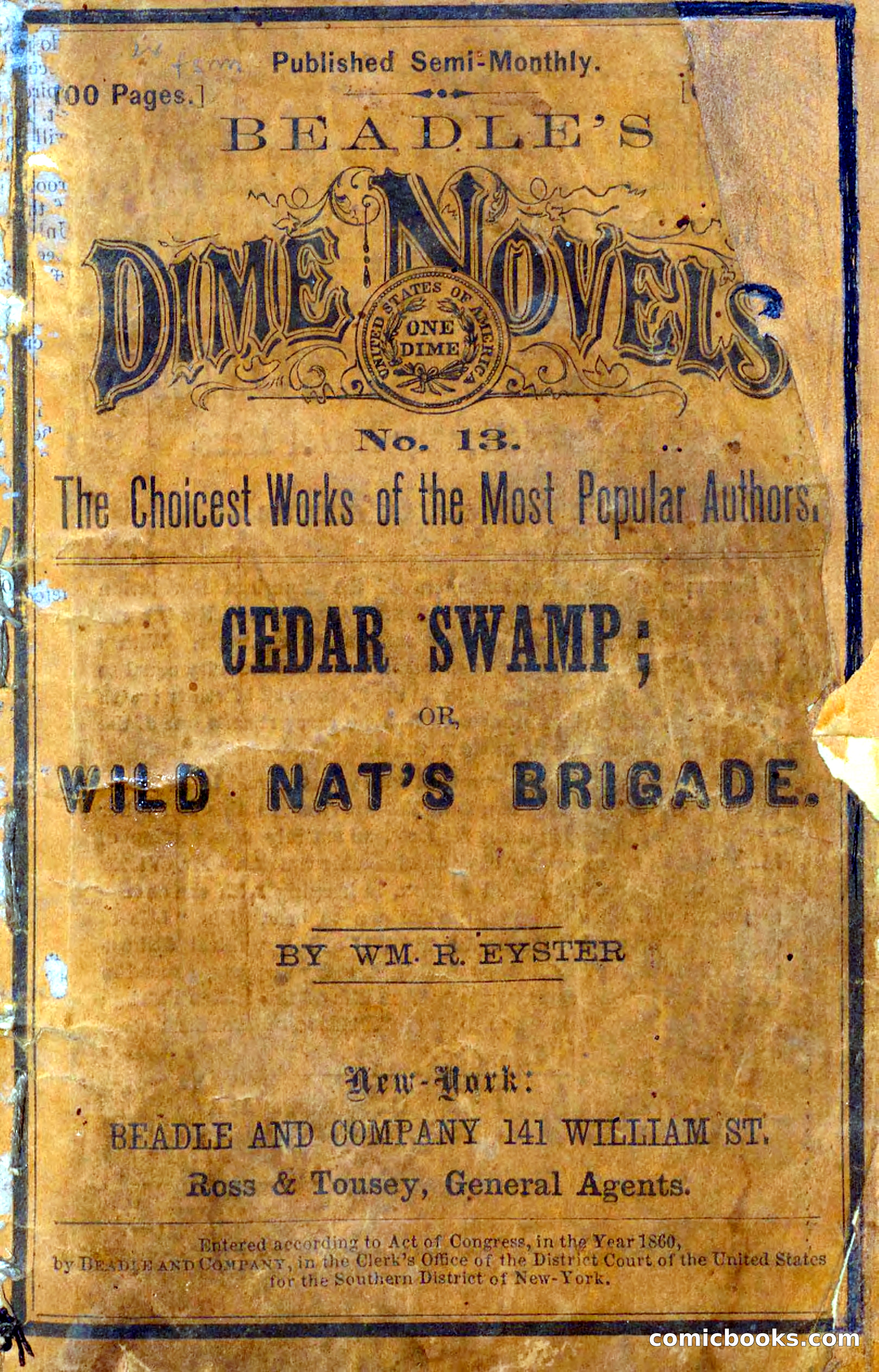Beadle's Dime Novels No. 13