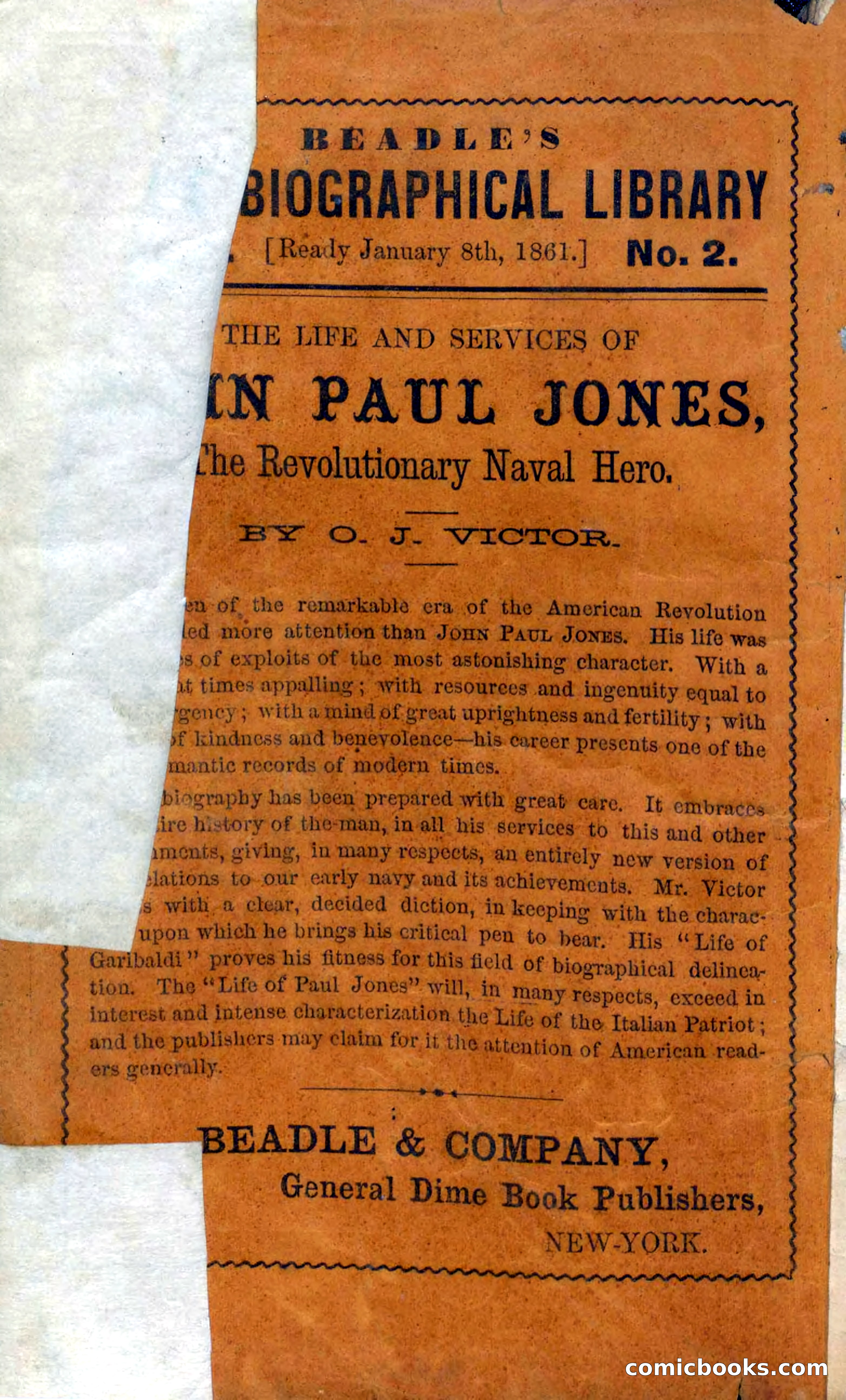 Beadle's Dime Novels No. 13 — page 2 of 108