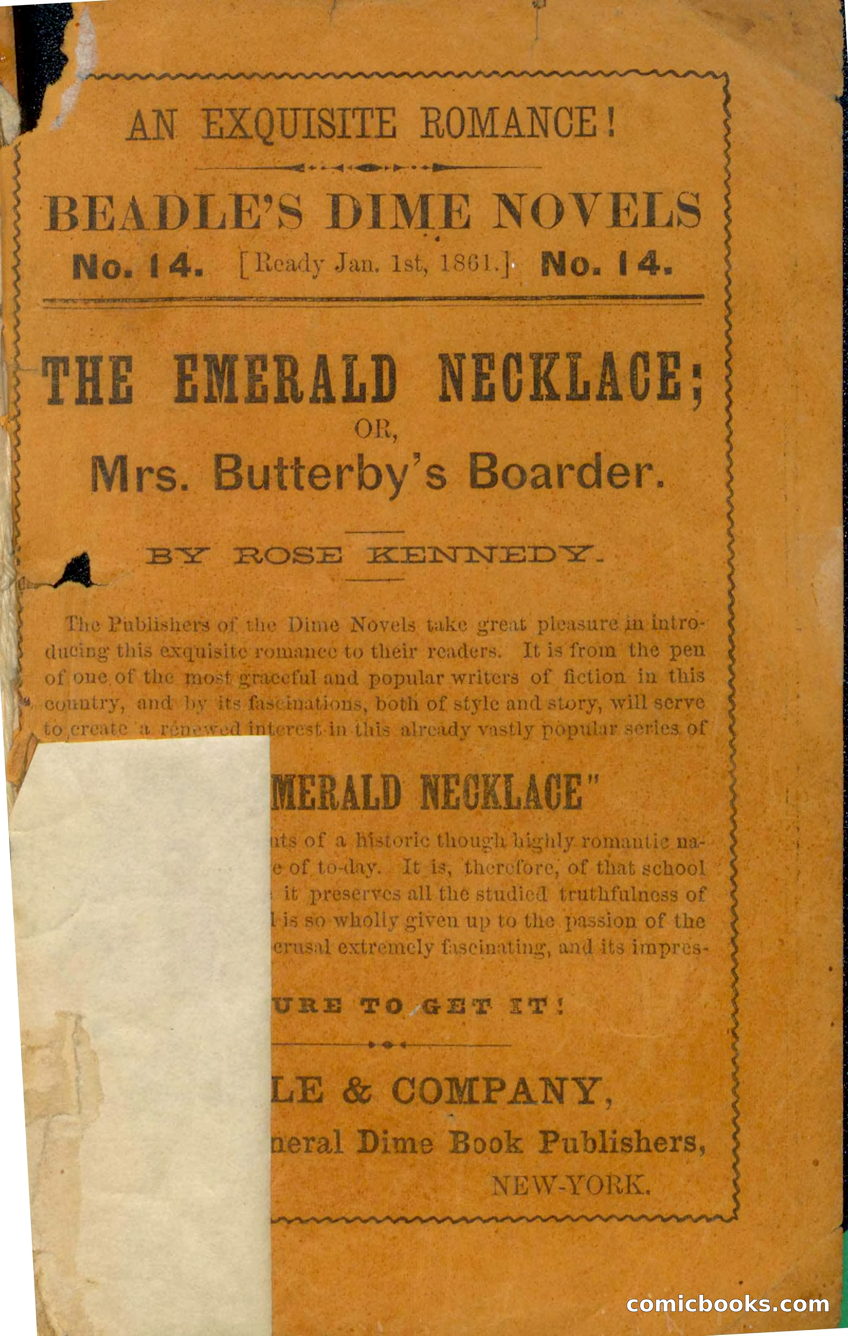 Beadle's Dime Novels No. 13 — page 99 of 108