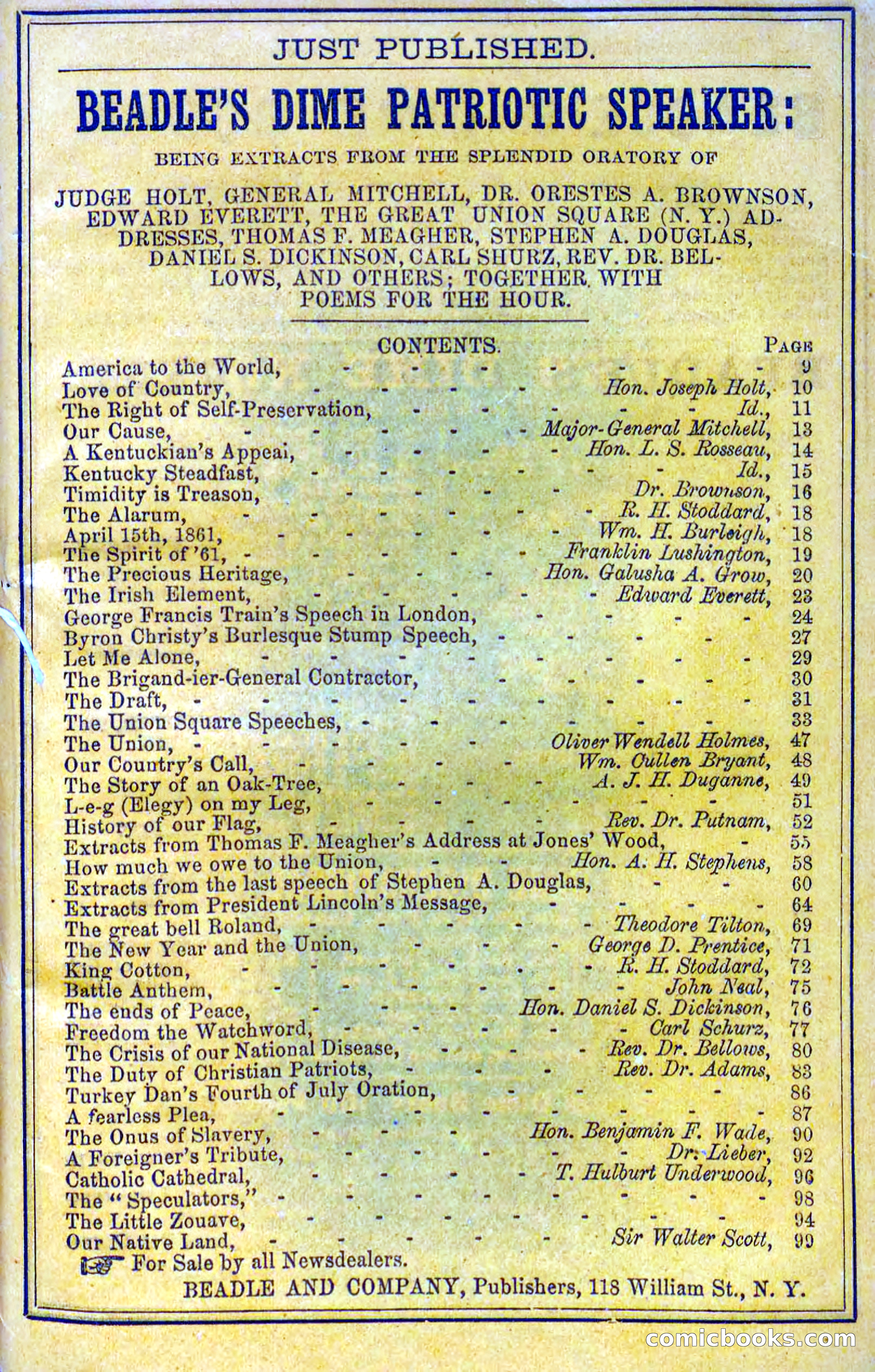 Beadle's Dime Novels No. 13 — page 103 of 108