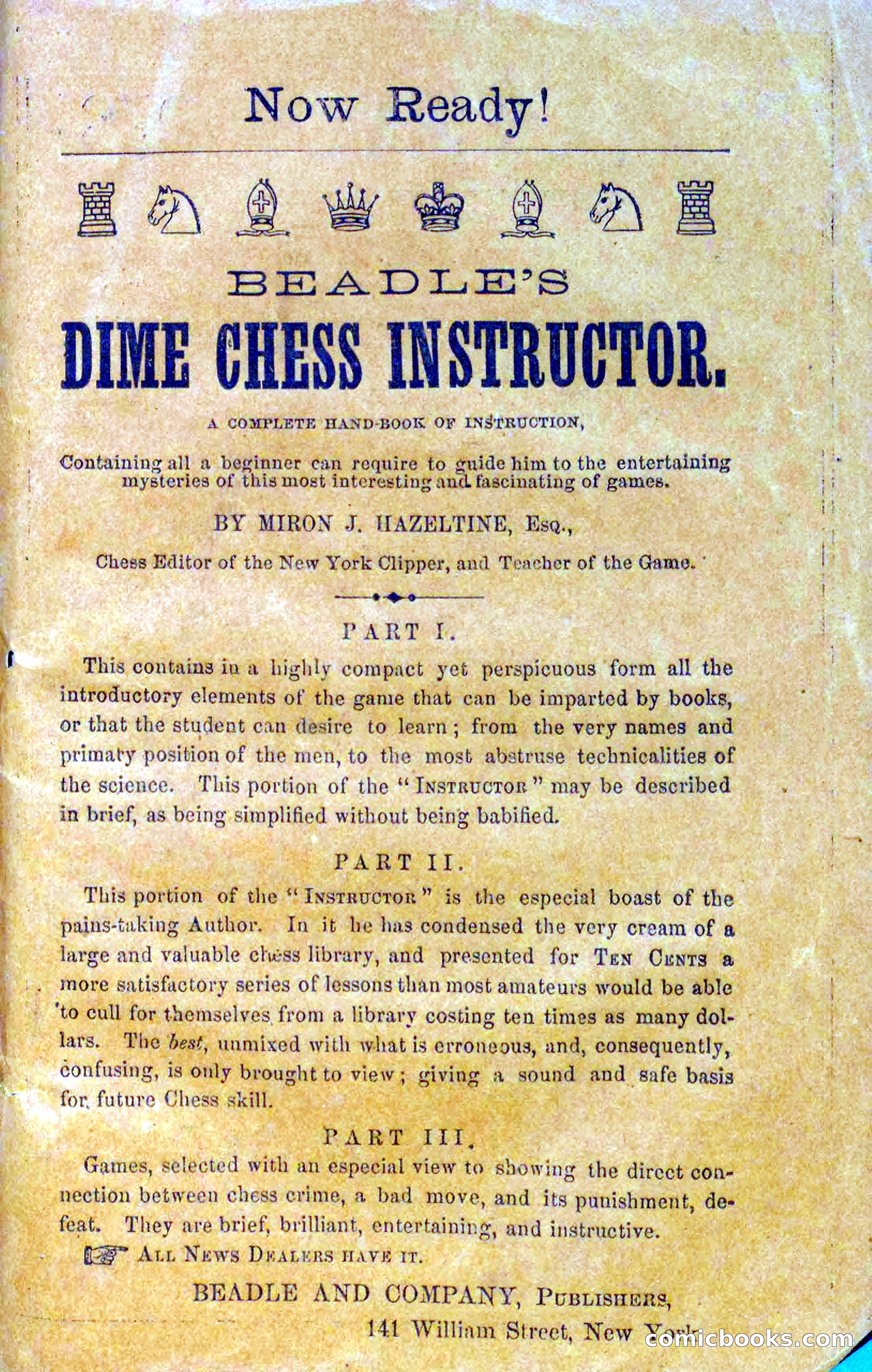 Beadle's Dime Novels No. 13 — page 107 of 108