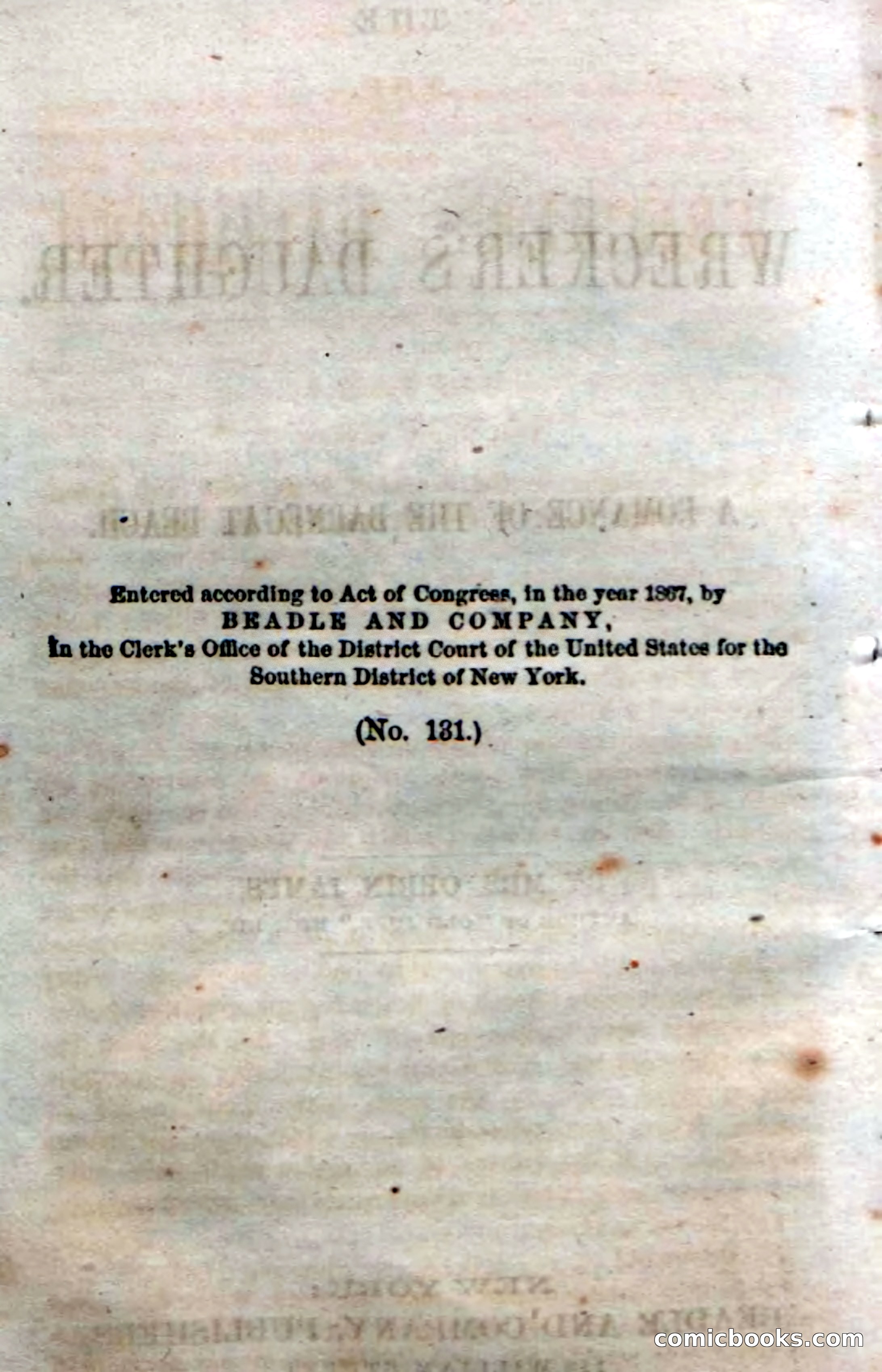 Beadle's Dime Novels No. 131 — page 4 of 96