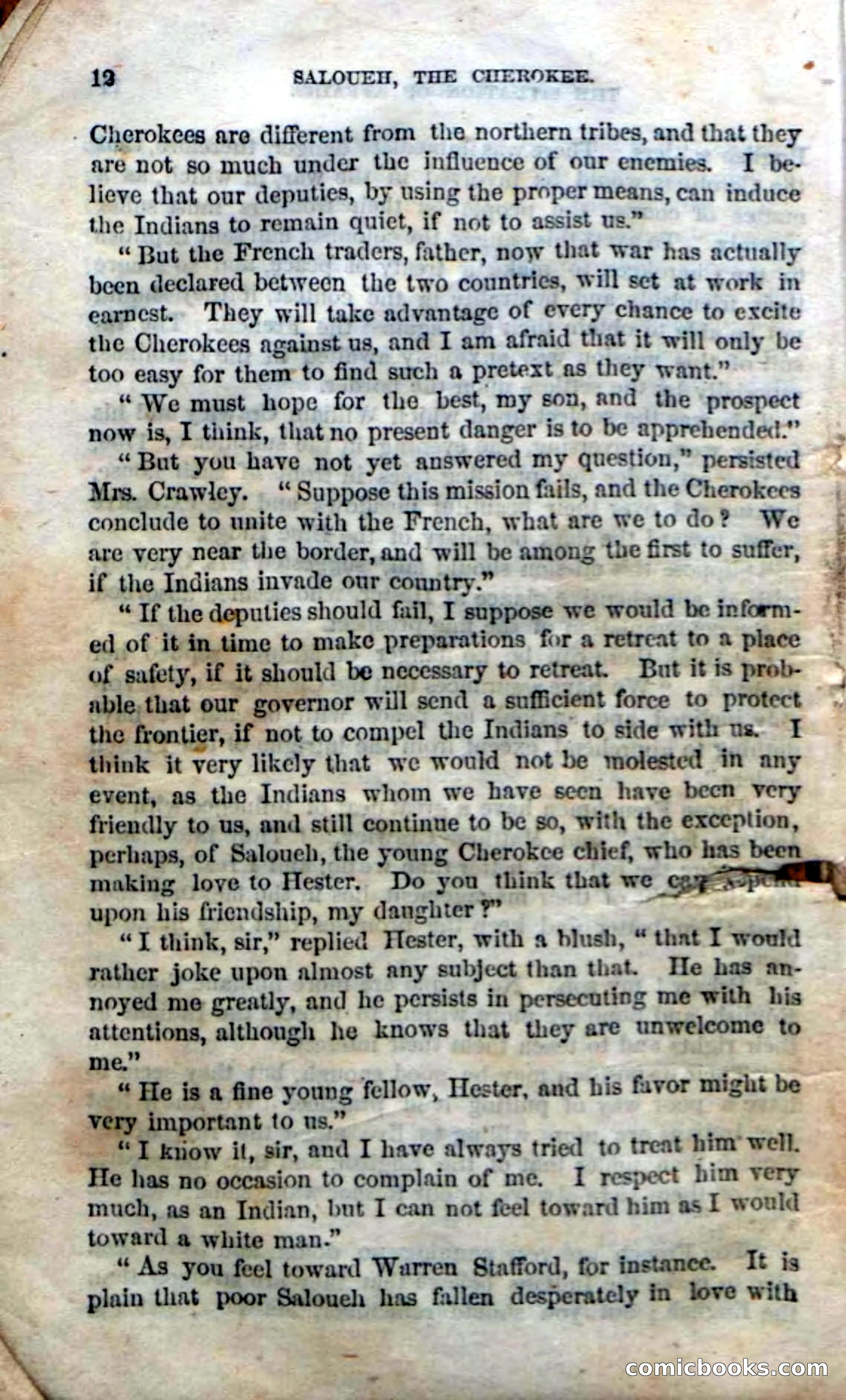 Beadle's Dime Novels No. 135: The Cherokee Chief — page 10 of 92