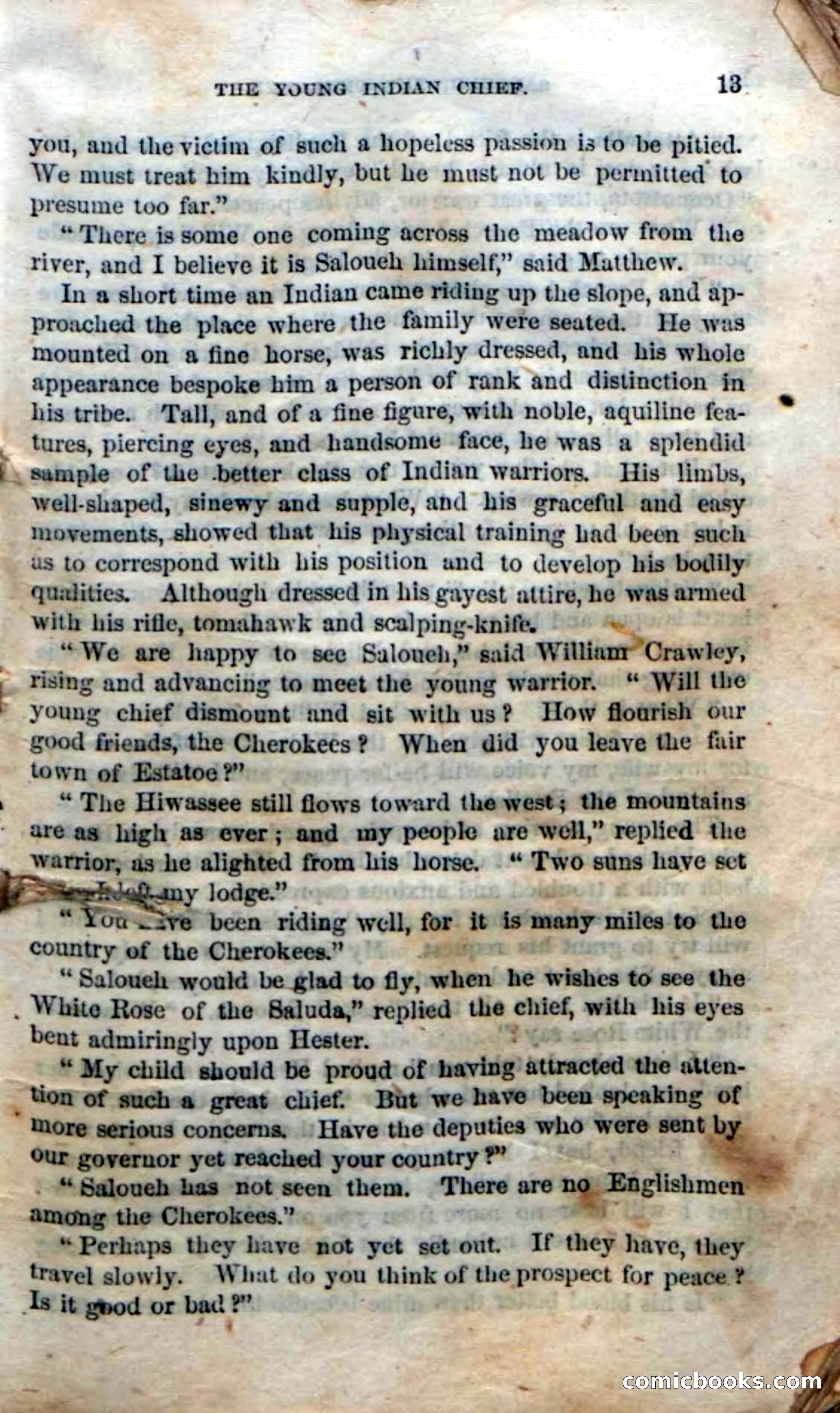 Beadle's Dime Novels No. 135: The Cherokee Chief — page 11 of 92