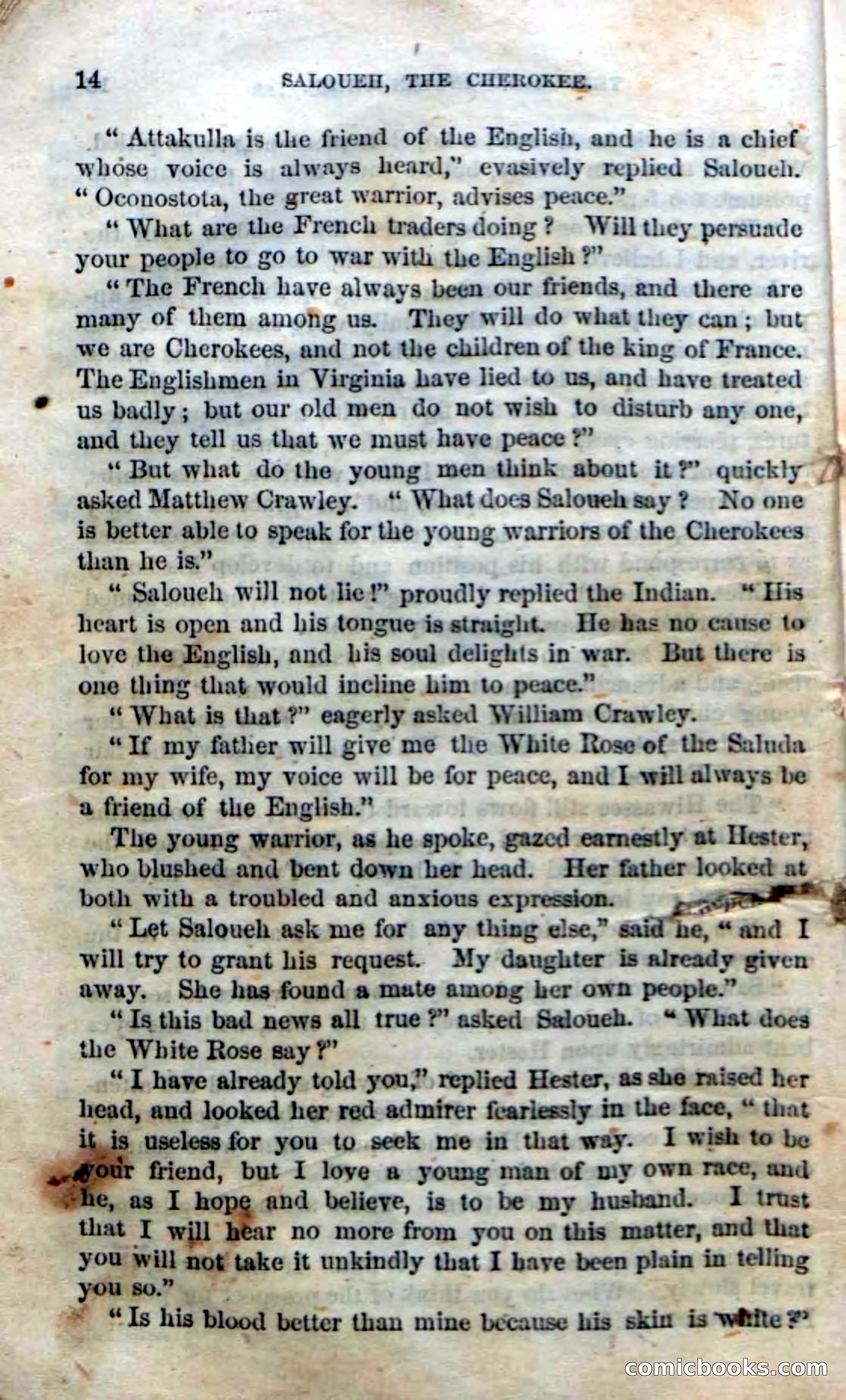 Beadle's Dime Novels No. 135: The Cherokee Chief — page 12 of 92