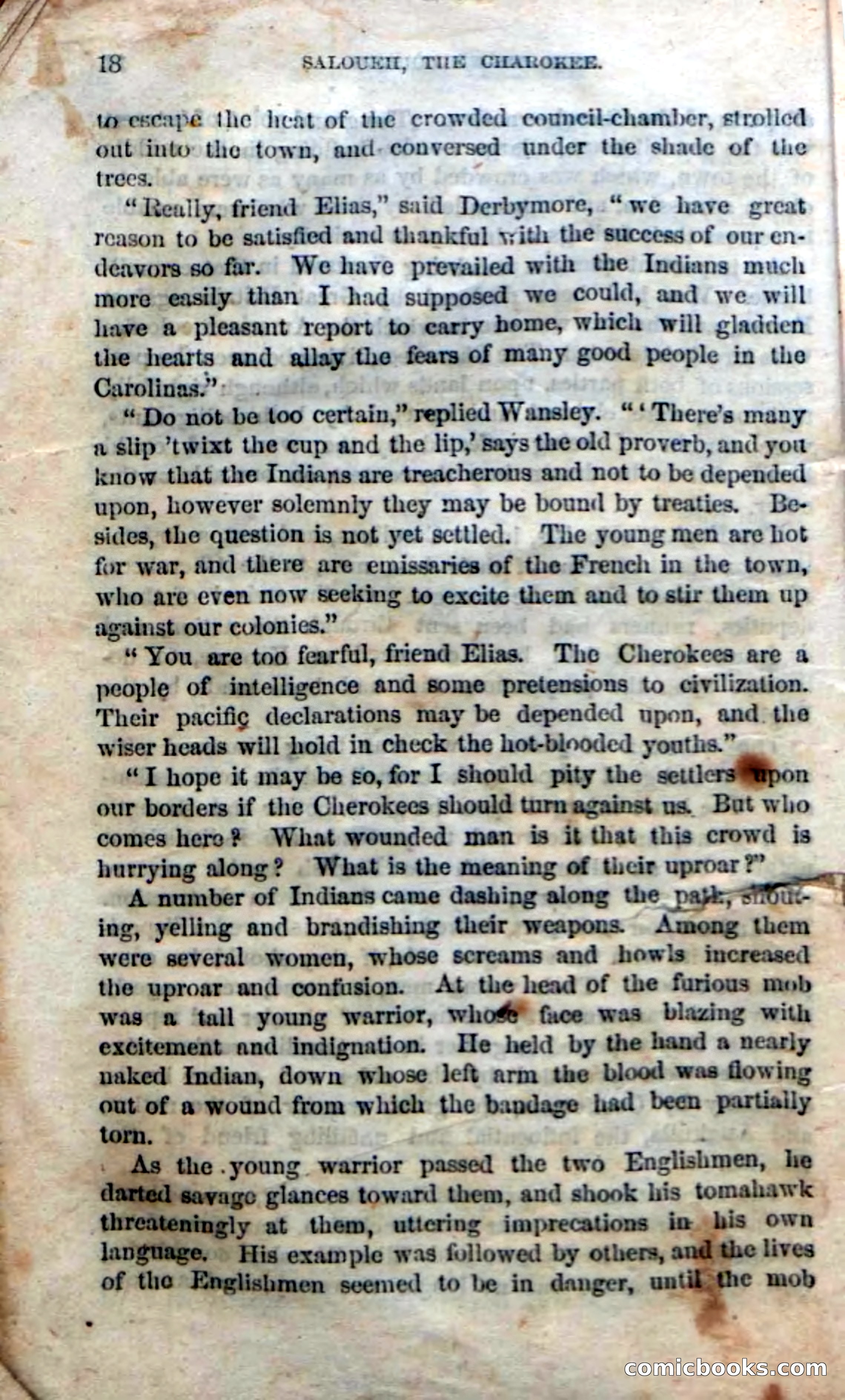 Beadle's Dime Novels No. 135: The Cherokee Chief — page 16 of 92