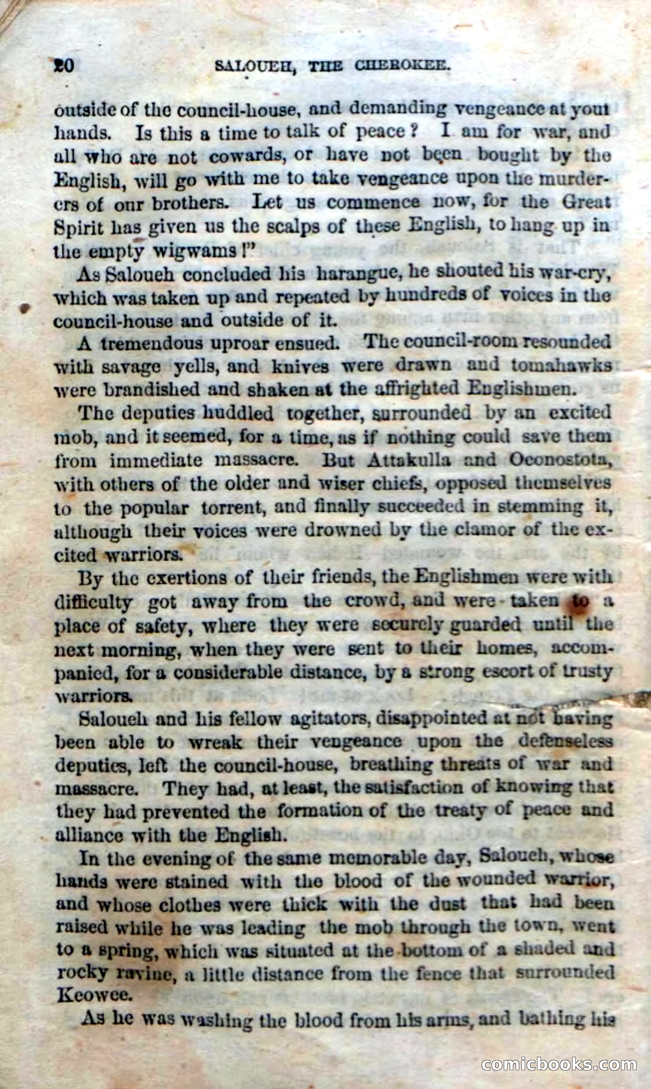 Beadle's Dime Novels No. 135: The Cherokee Chief — page 18 of 92