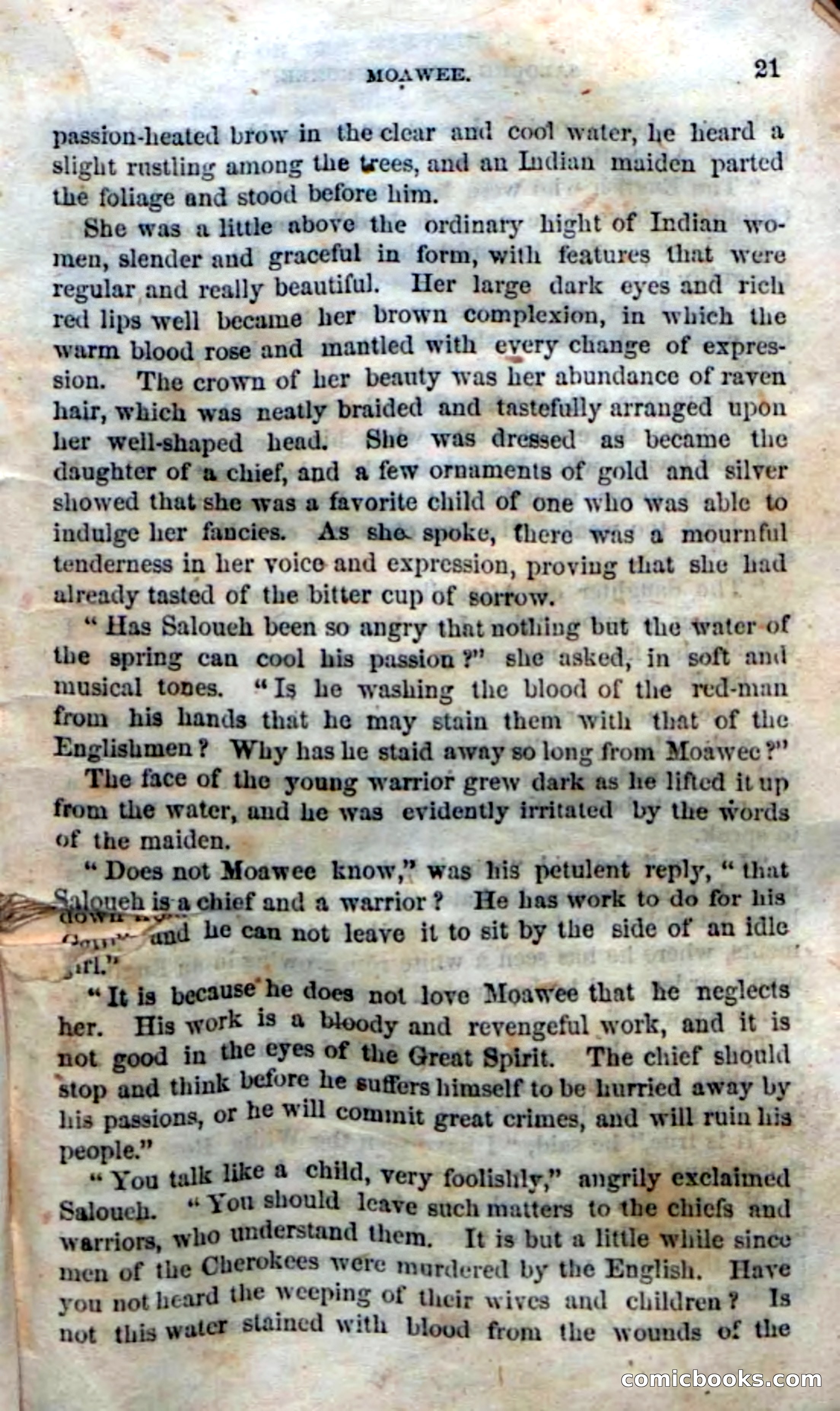 Beadle's Dime Novels No. 135: The Cherokee Chief — page 19 of 92