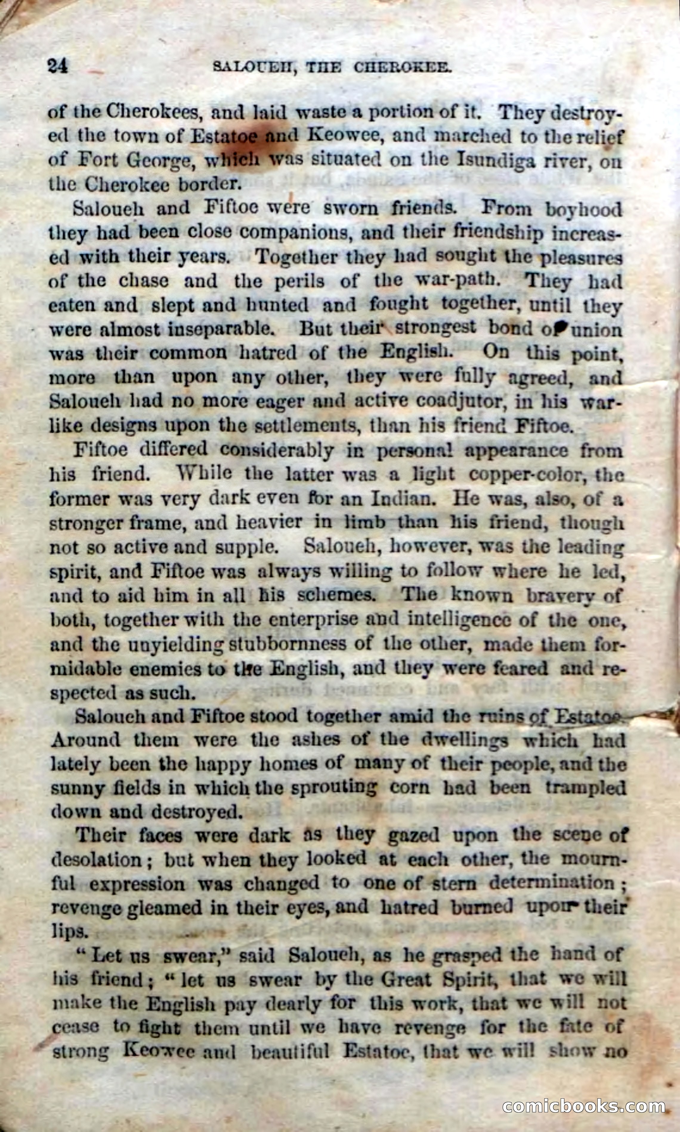 Beadle's Dime Novels No. 135: The Cherokee Chief — page 22 of 92