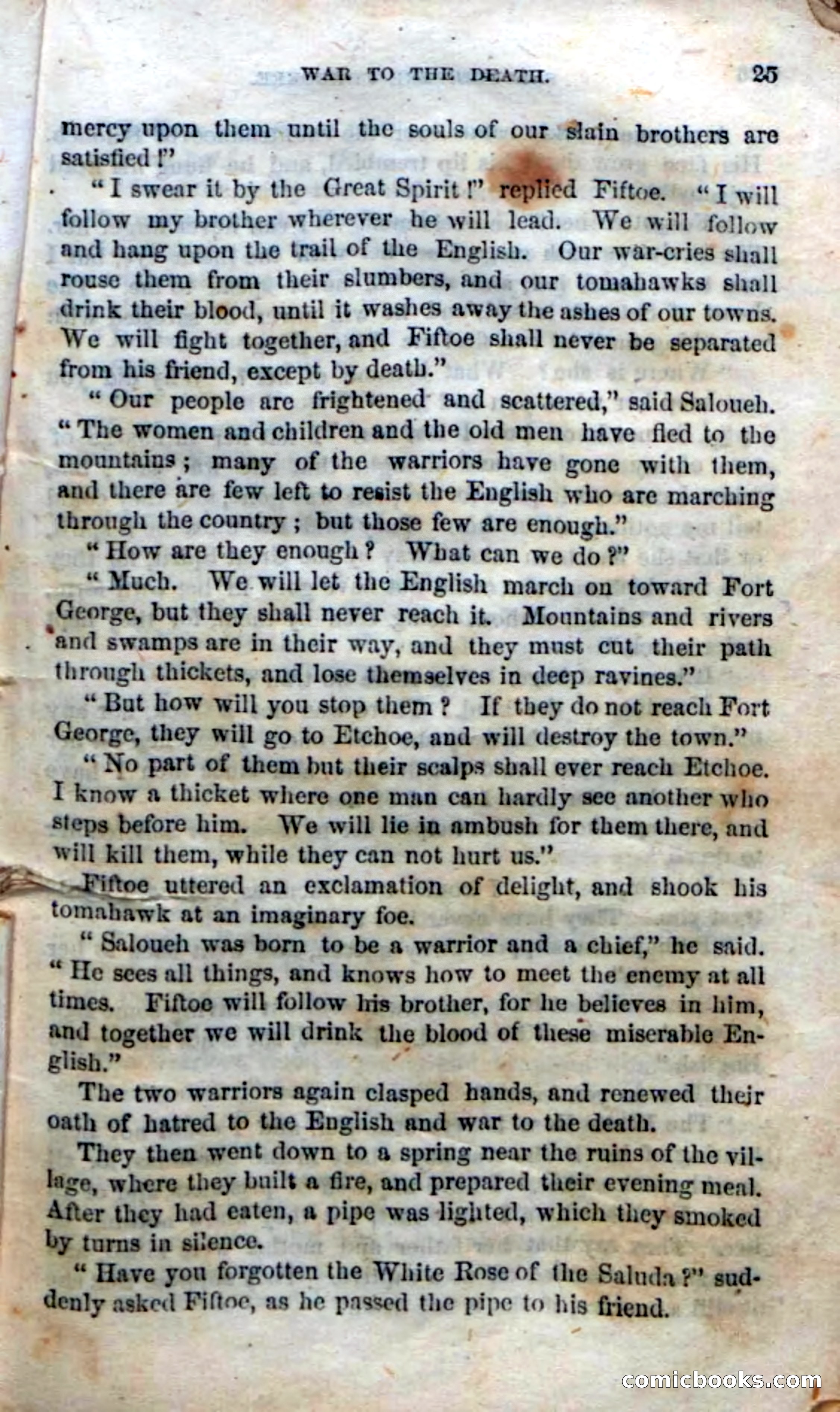 Beadle's Dime Novels No. 135: The Cherokee Chief — page 23 of 92