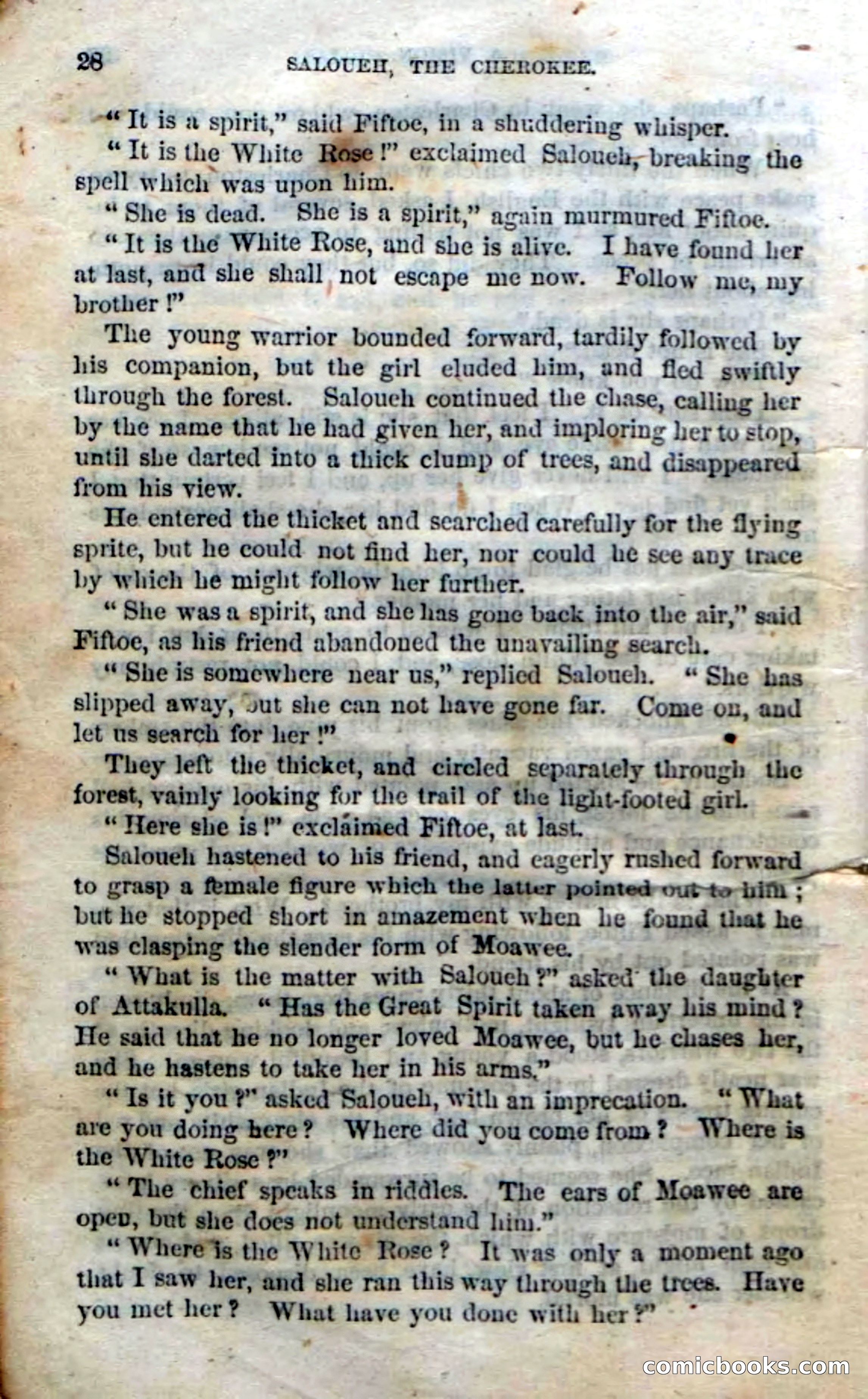 Beadle's Dime Novels No. 135: The Cherokee Chief — page 26 of 92