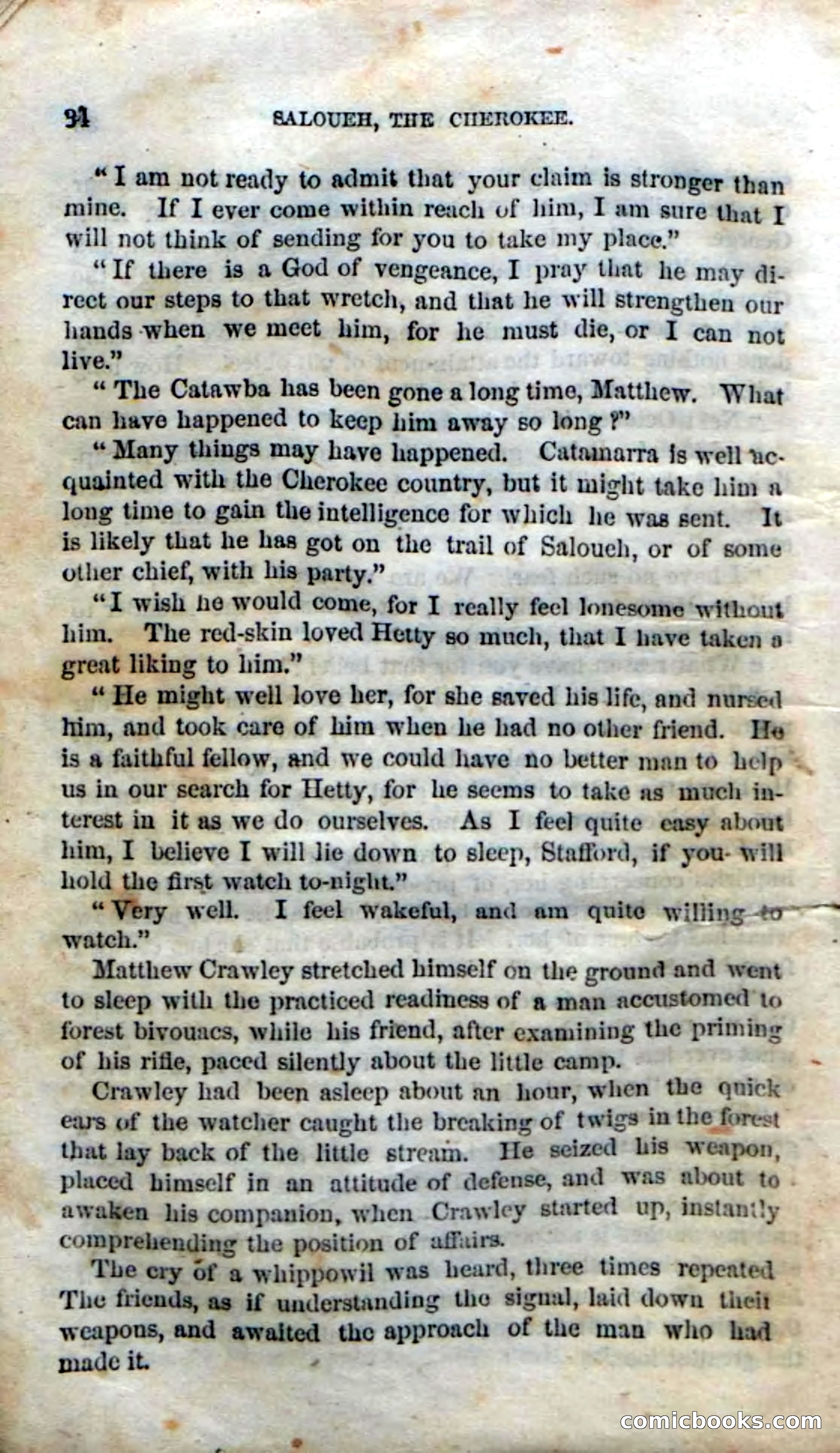 Beadle's Dime Novels No. 135: The Cherokee Chief — page 32 of 92
