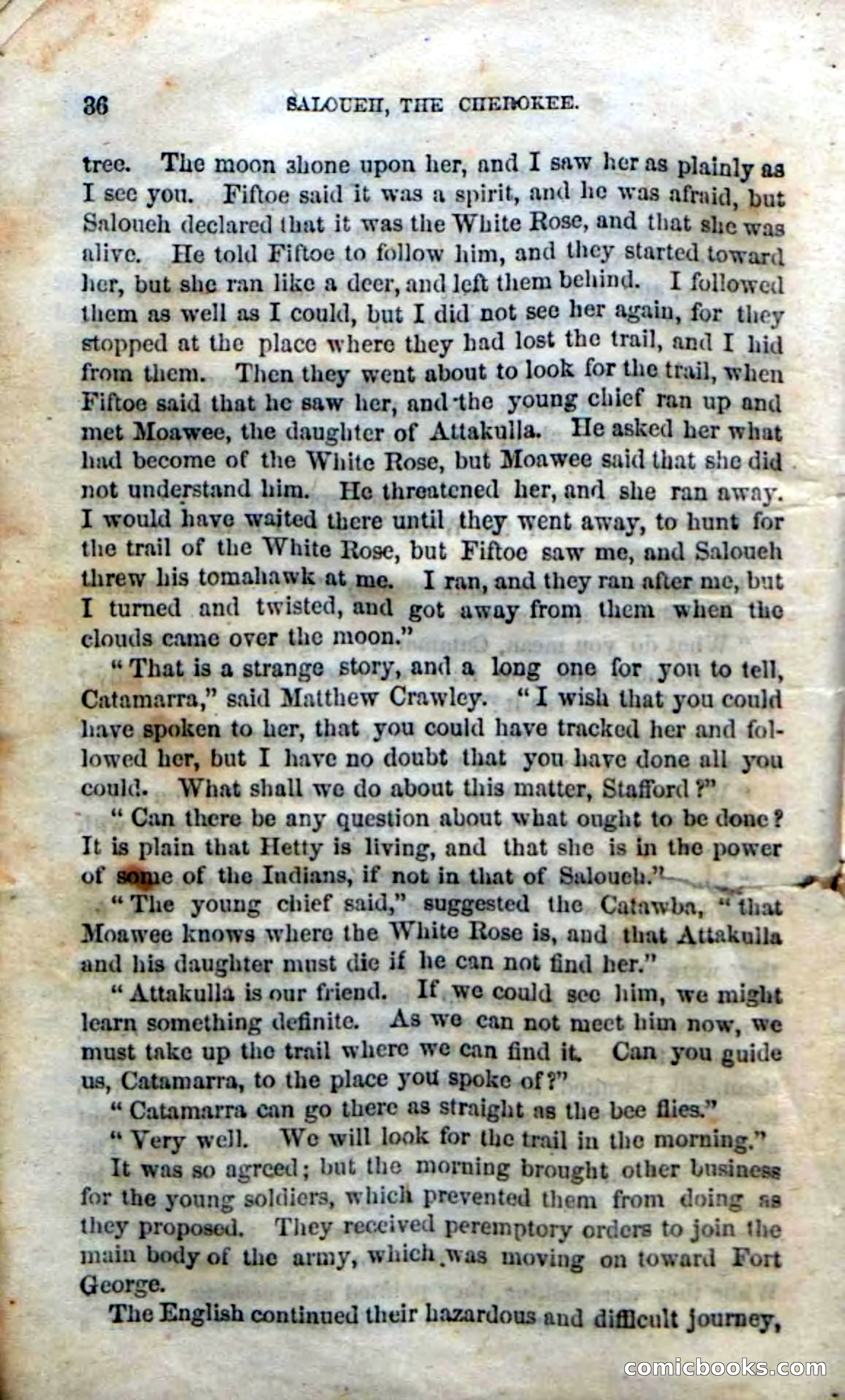 Beadle's Dime Novels No. 135: The Cherokee Chief — page 34 of 92