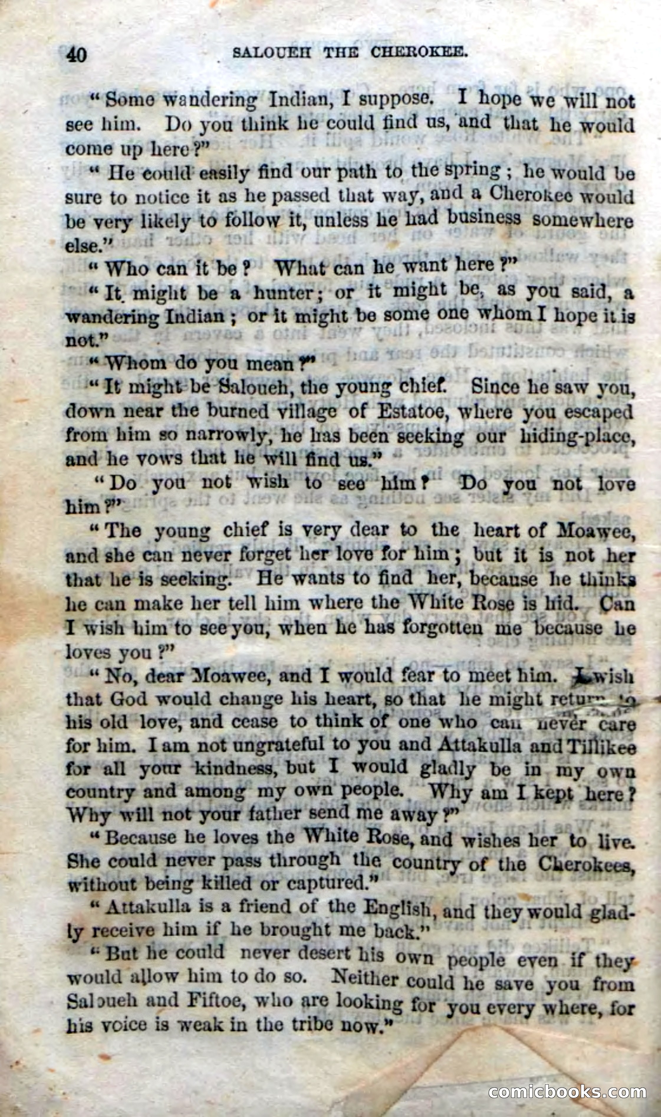 Beadle's Dime Novels No. 135: The Cherokee Chief — page 38 of 92