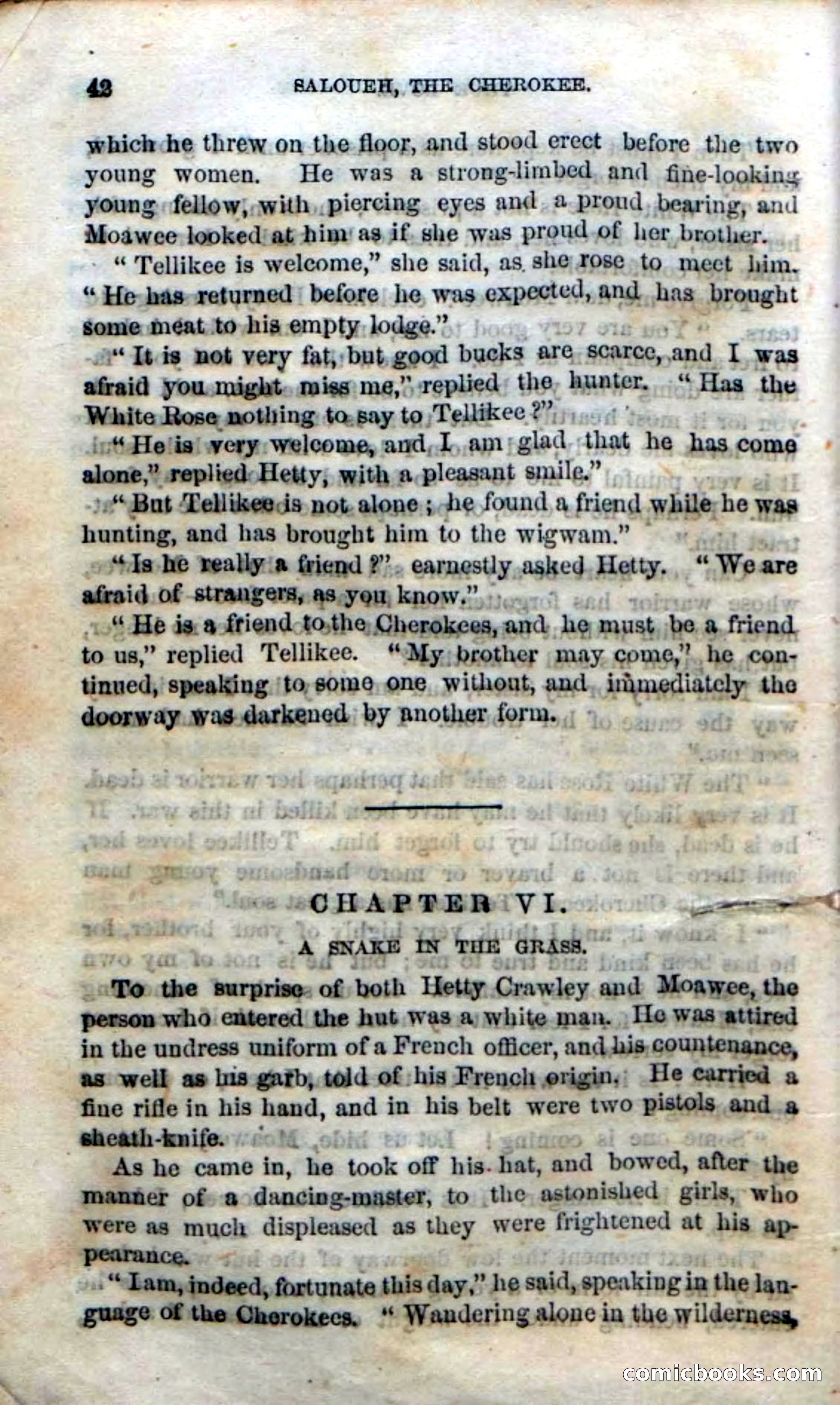 Beadle's Dime Novels No. 135: The Cherokee Chief — page 40 of 92