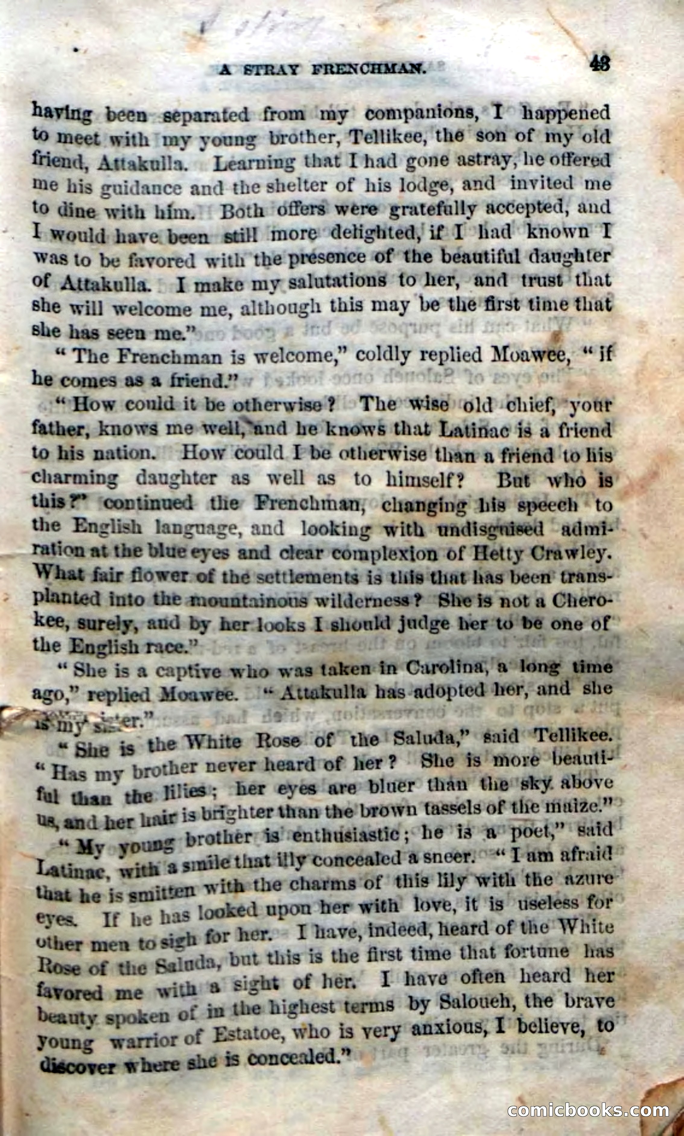 Beadle's Dime Novels No. 135: The Cherokee Chief — page 41 of 92