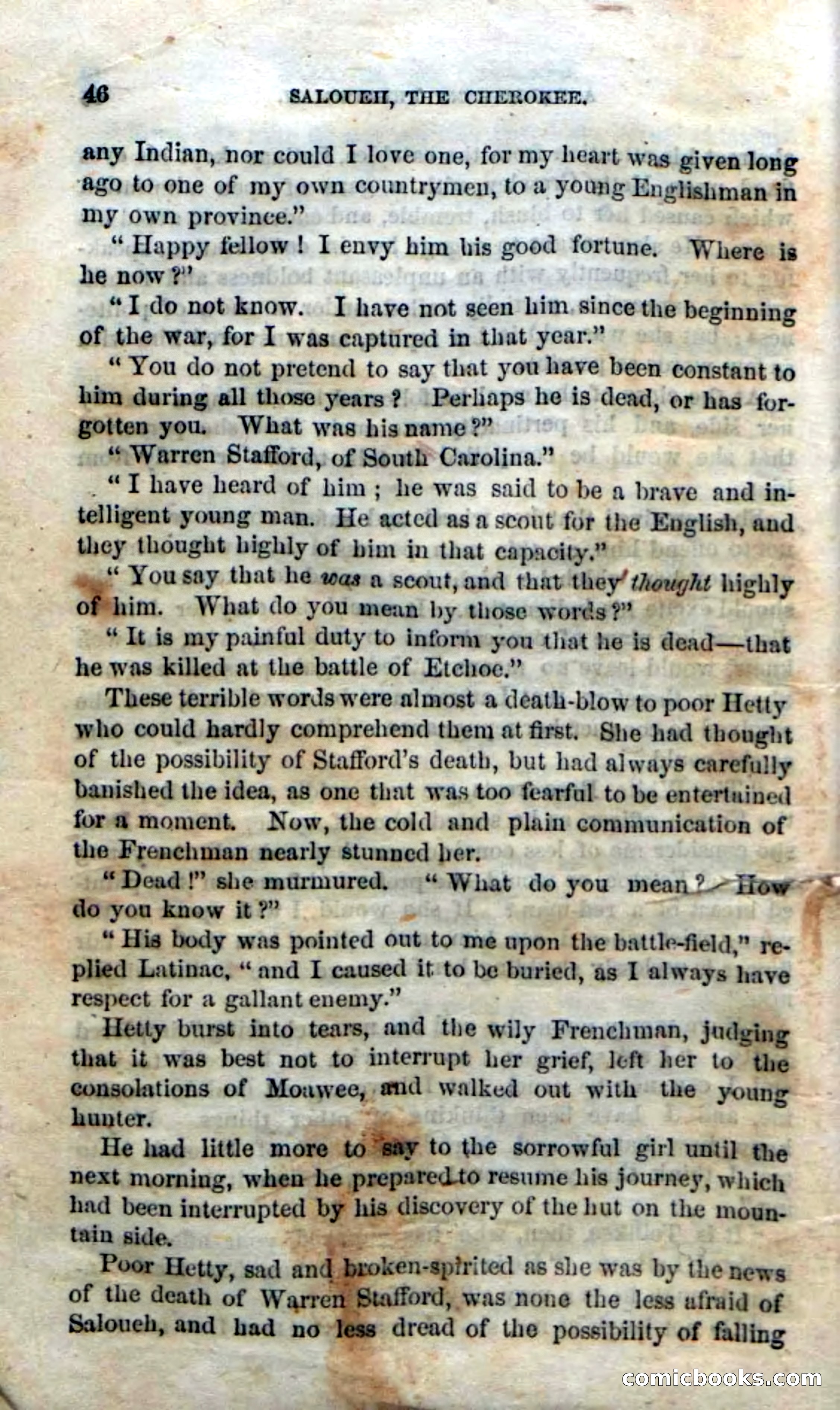Beadle's Dime Novels No. 135: The Cherokee Chief — page 44 of 92