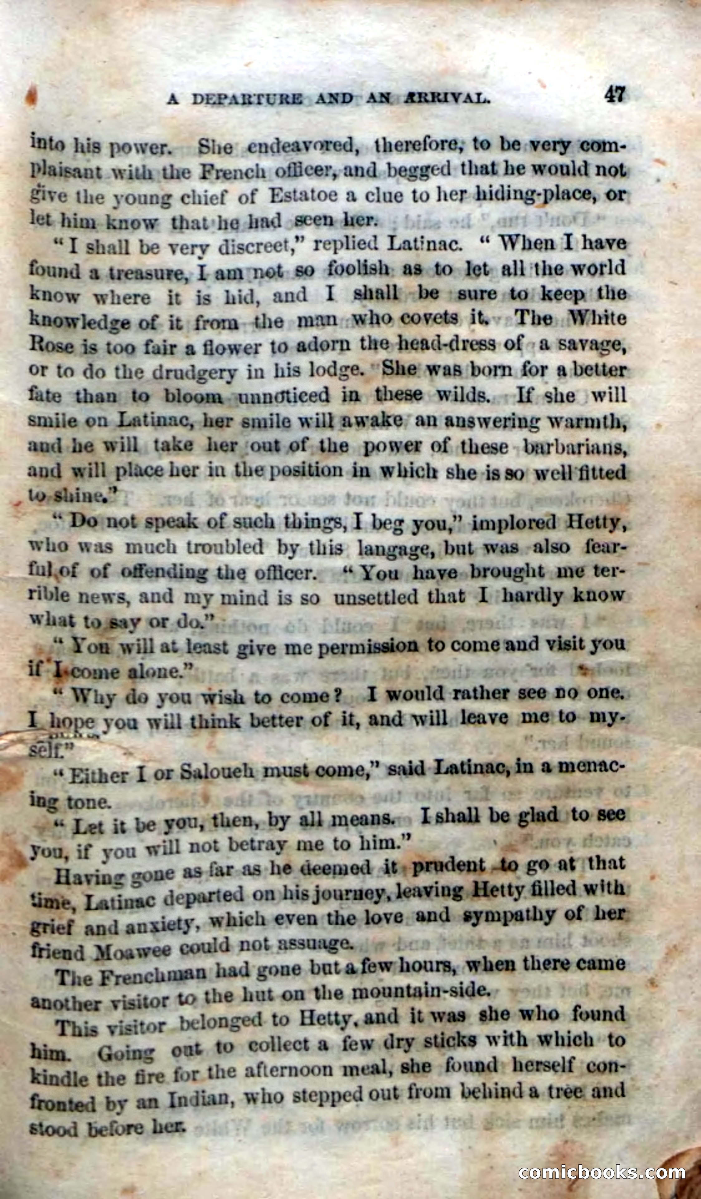 Beadle's Dime Novels No. 135: The Cherokee Chief — page 45 of 92