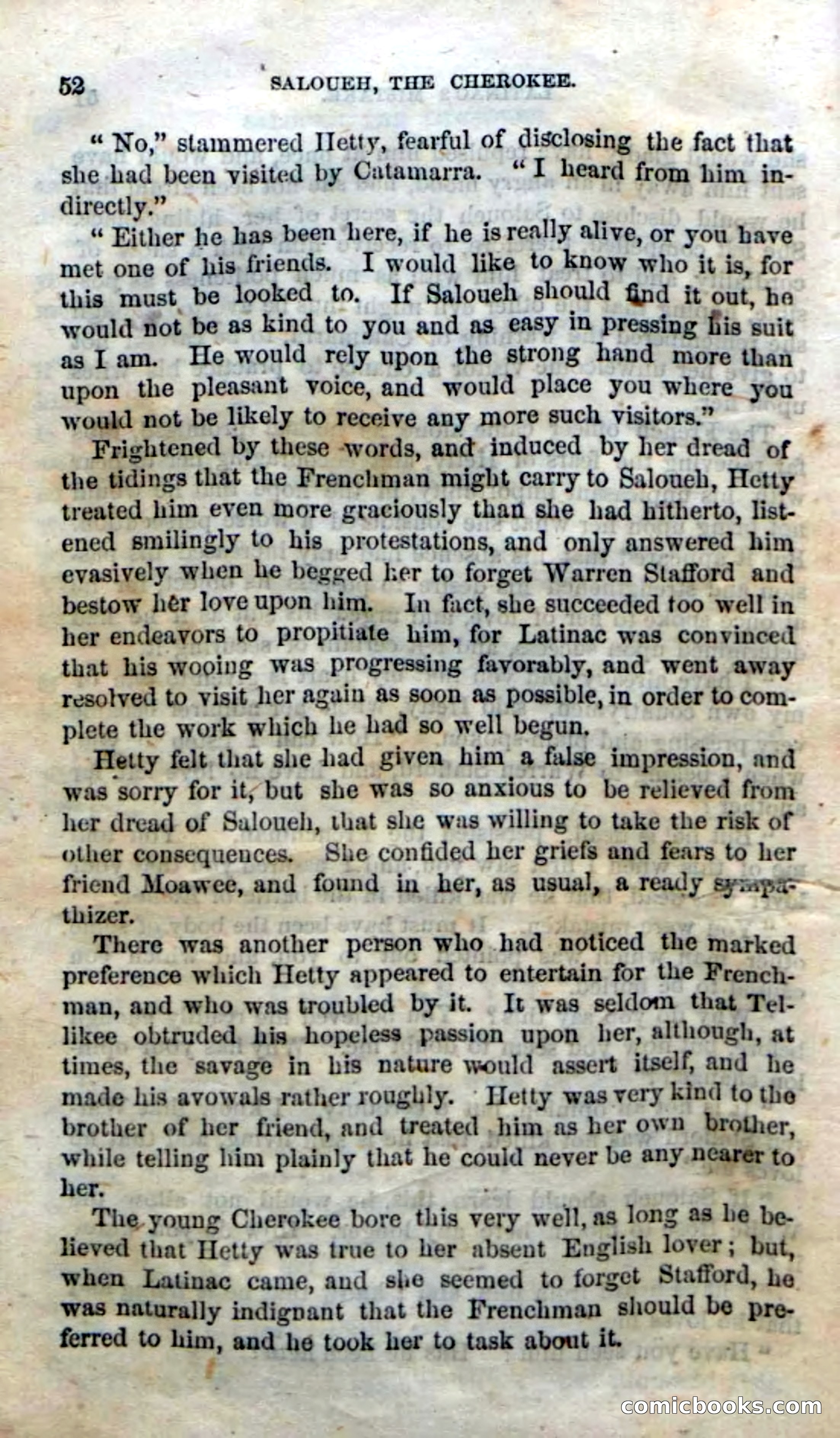 Beadle's Dime Novels No. 135: The Cherokee Chief — page 50 of 92