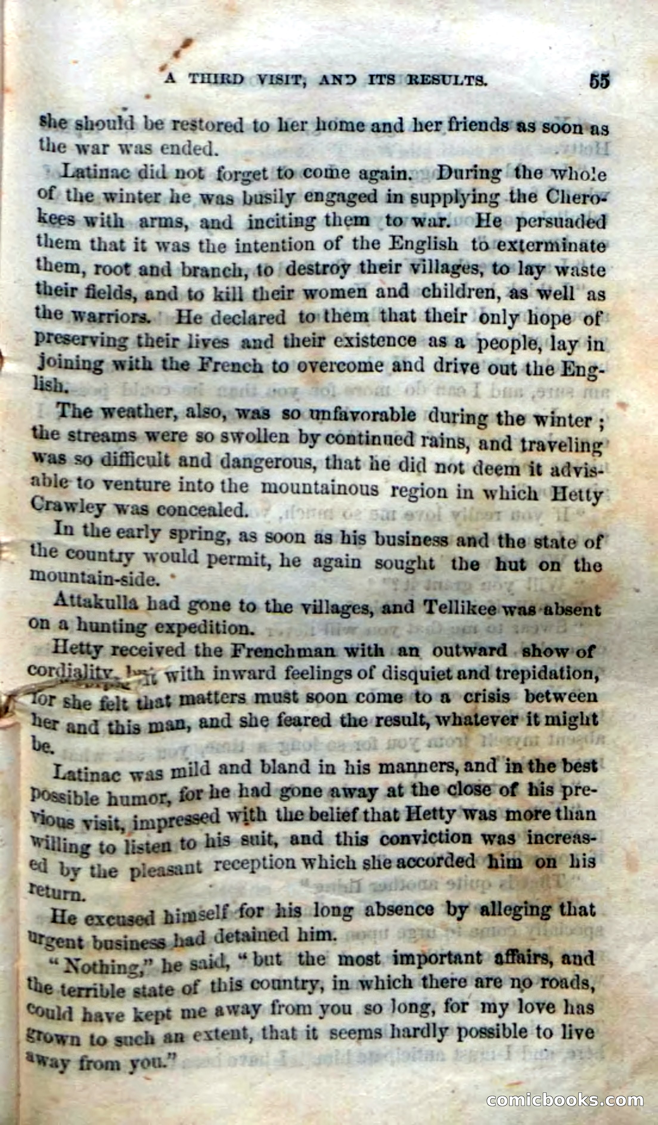 Beadle's Dime Novels No. 135: The Cherokee Chief — page 53 of 92